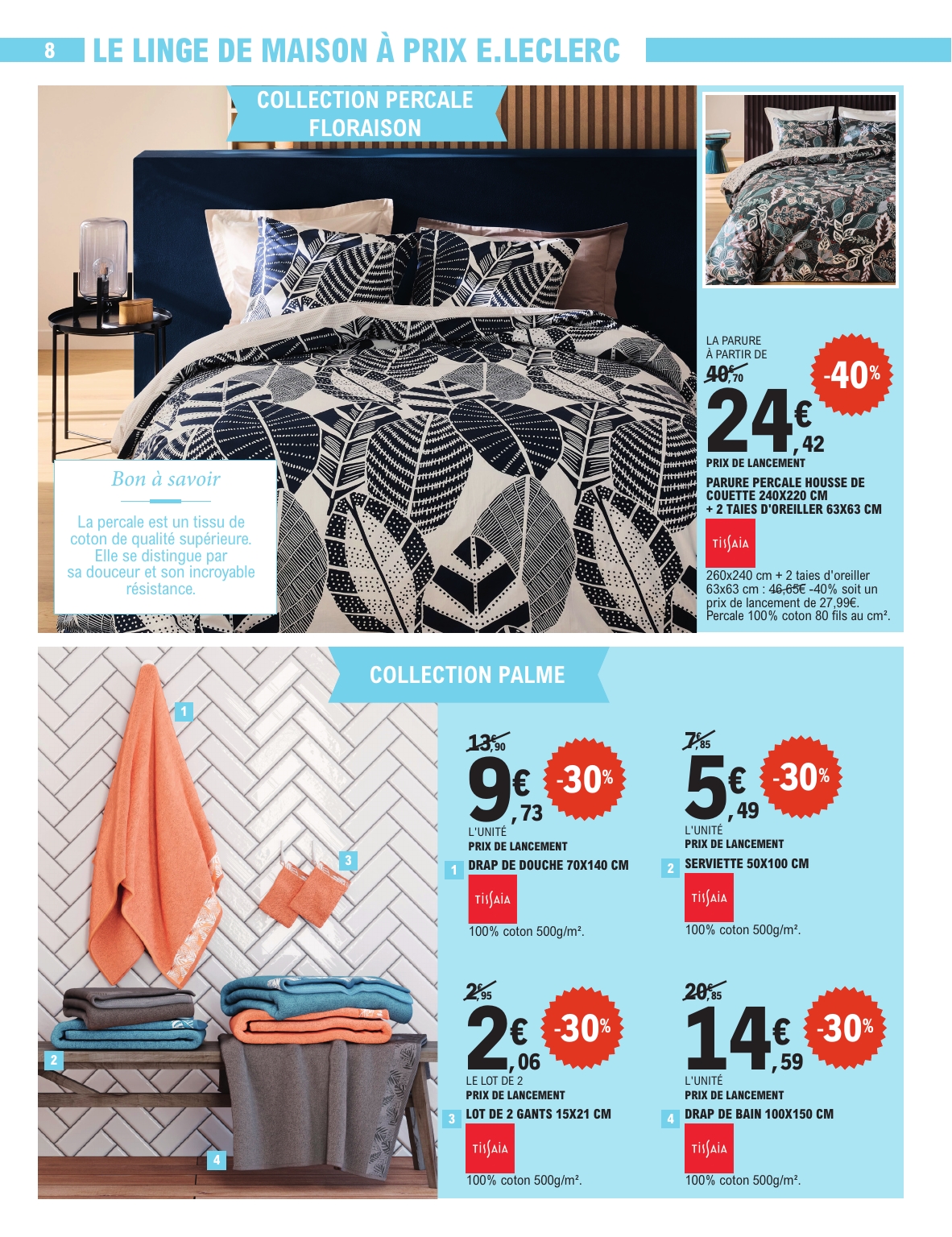 e-leclerc - Catalogue E.Leclerc - Spécial Blanc valable du 26/12 au 10/01 - page: 8