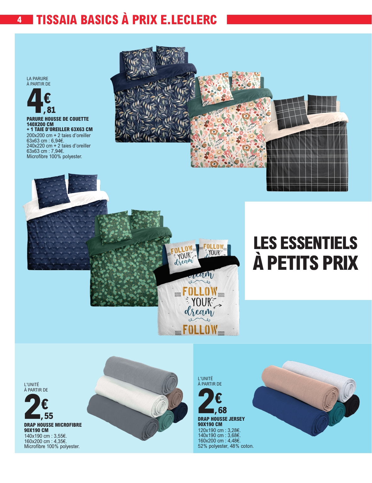 e-leclerc - Catalogue E.Leclerc - Spécial Blanc valable du 26/12 au 10/01 - page: 4