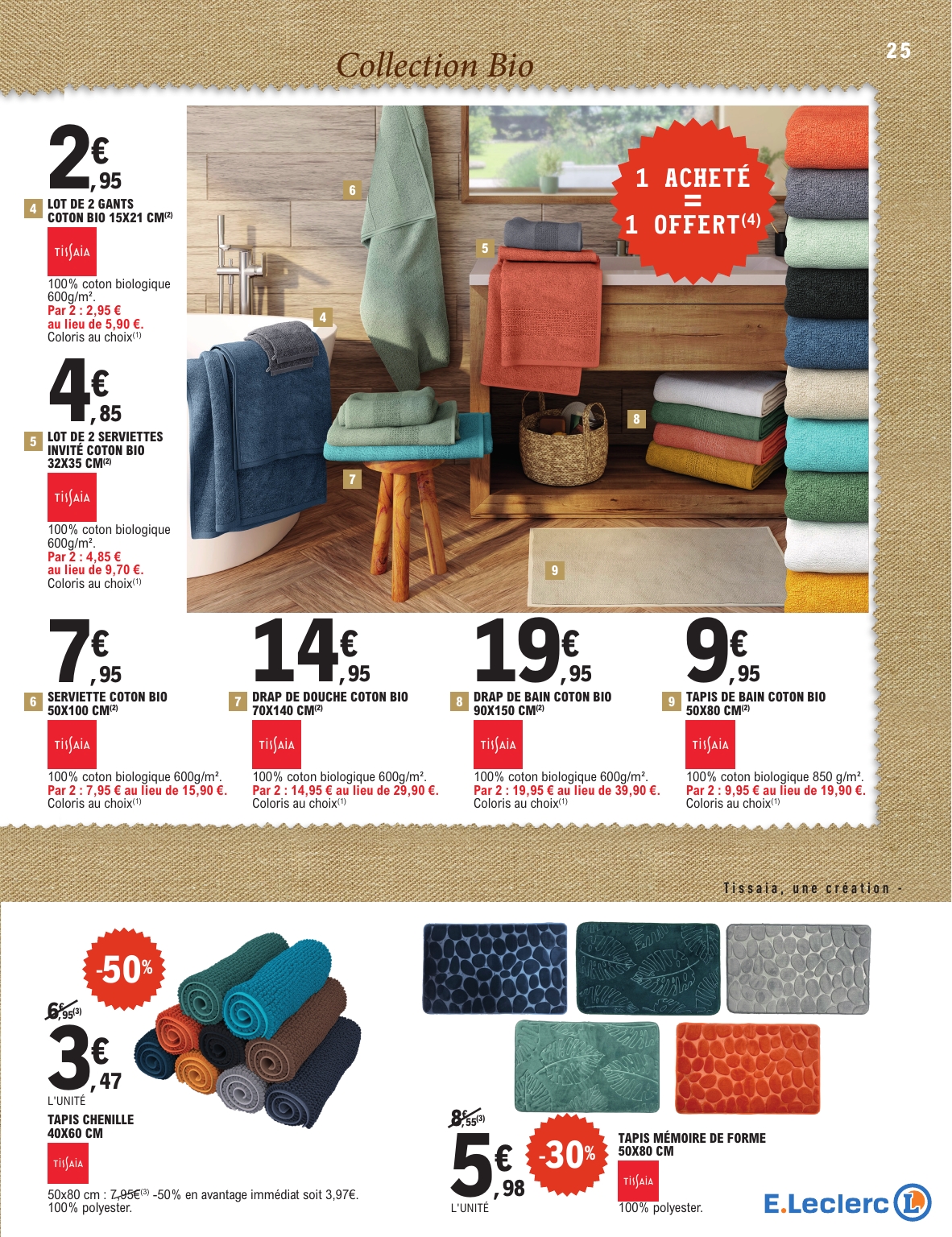 e-leclerc - Catalogue E.Leclerc - Spécial Blanc valable du 26/12 au 10/01 - page: 25