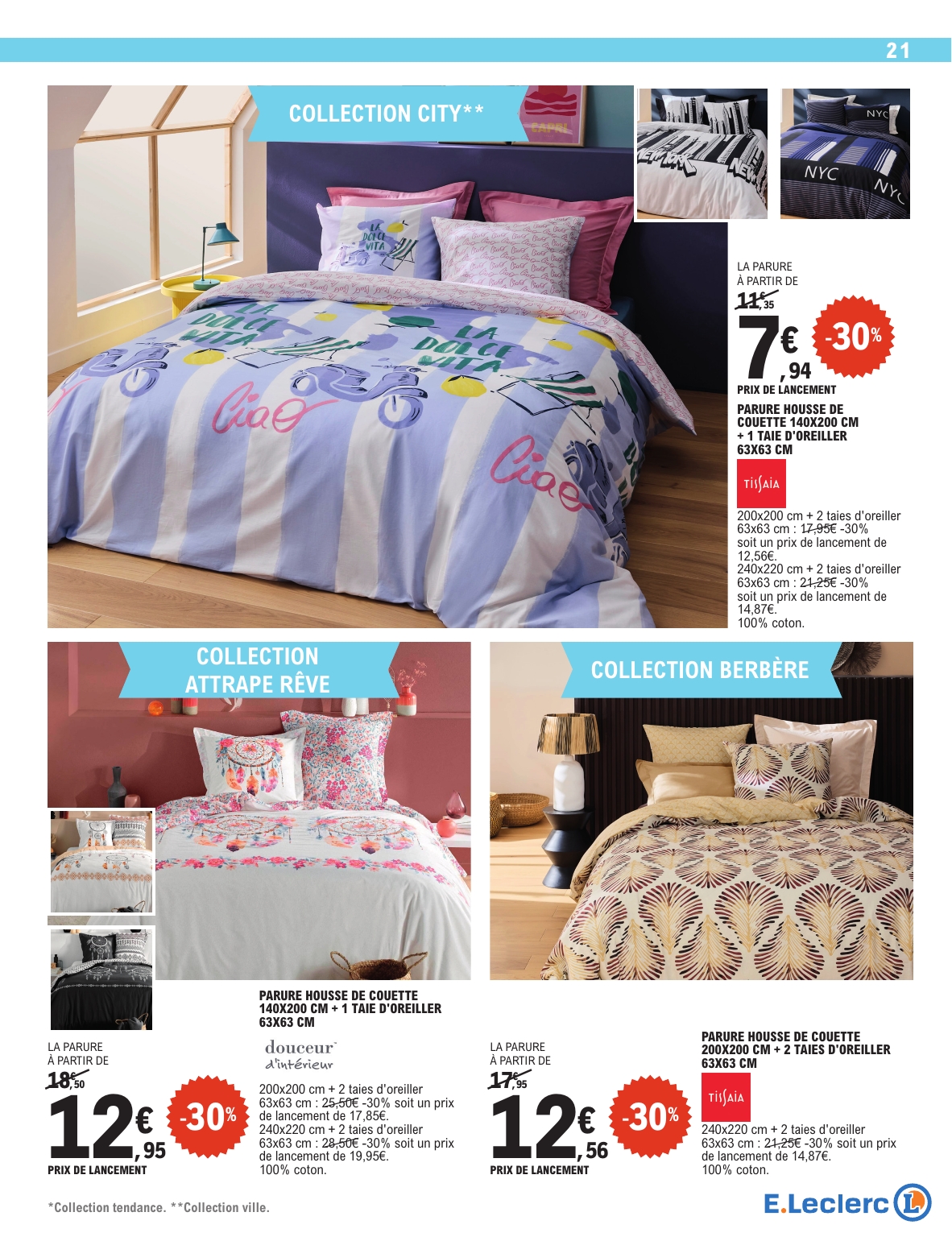 e-leclerc - Catalogue E.Leclerc - Spécial Blanc valable du 26/12 au 10/01 - page: 21