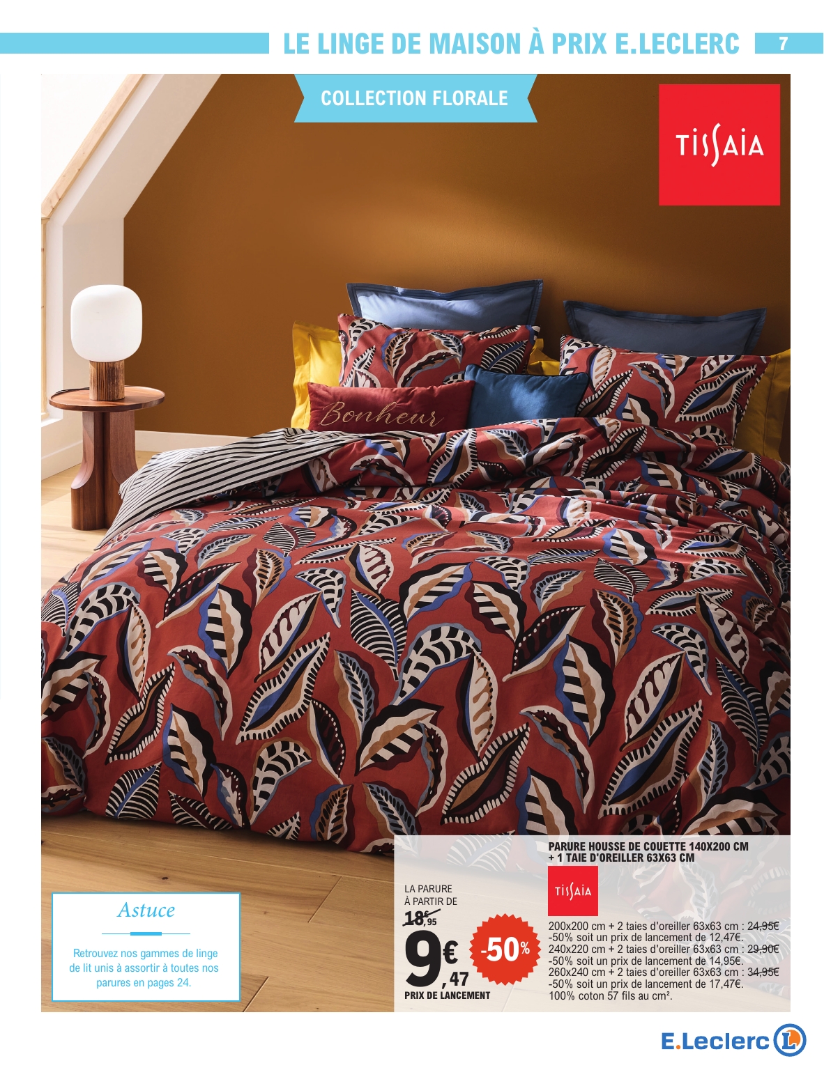 e-leclerc - Catalogue E.Leclerc - Spécial Blanc valable du 26/12 au 10/01 - page: 7