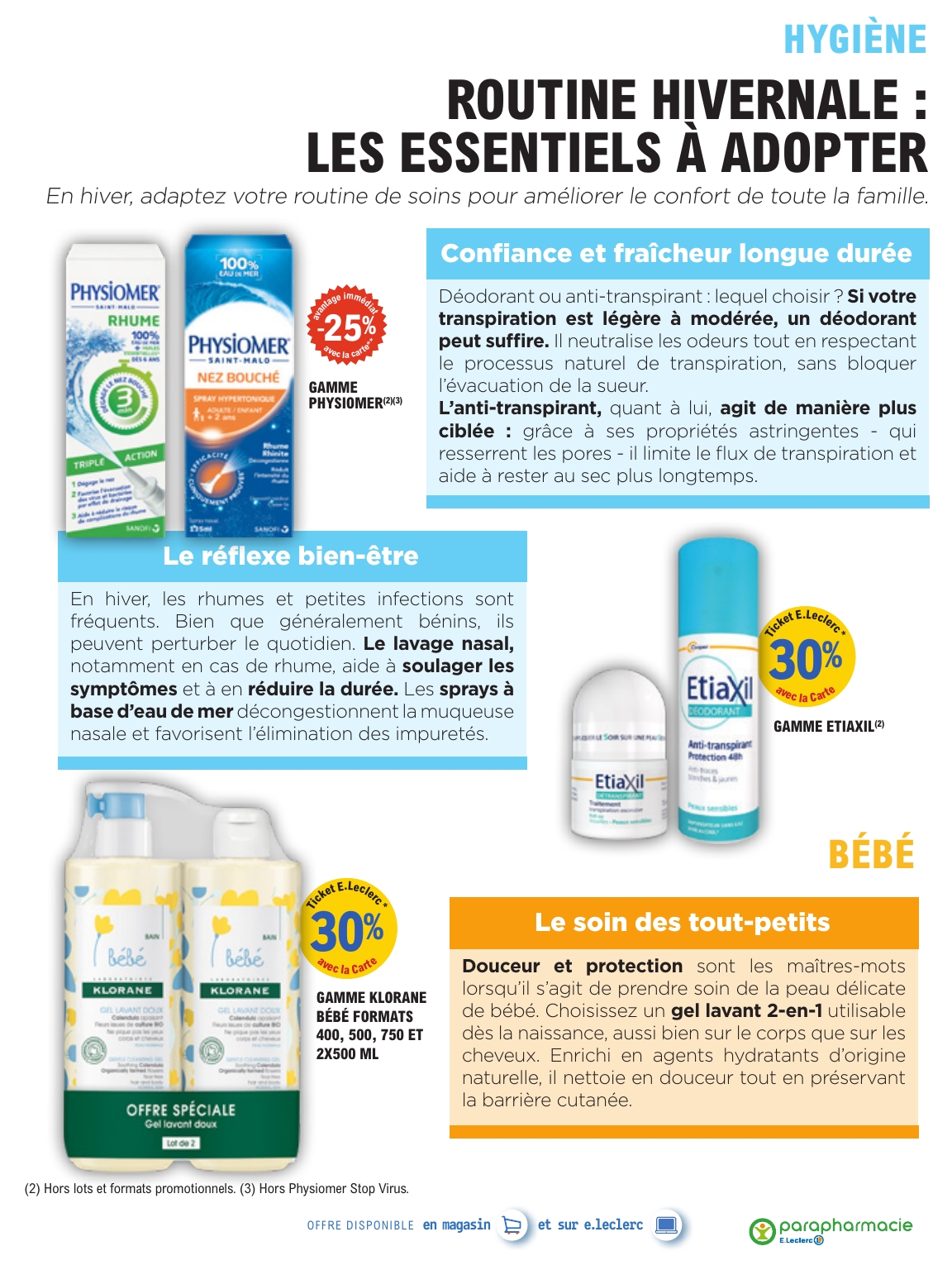 e-leclerc - Catalogue E.Leclerc - Magazine Hiver valable du 30/12 au 24/01 - page: 19