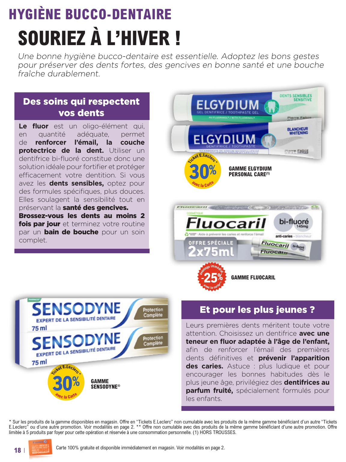 e-leclerc - Catalogue E.Leclerc - Magazine Hiver valable du 30/12 au 24/01 - page: 18