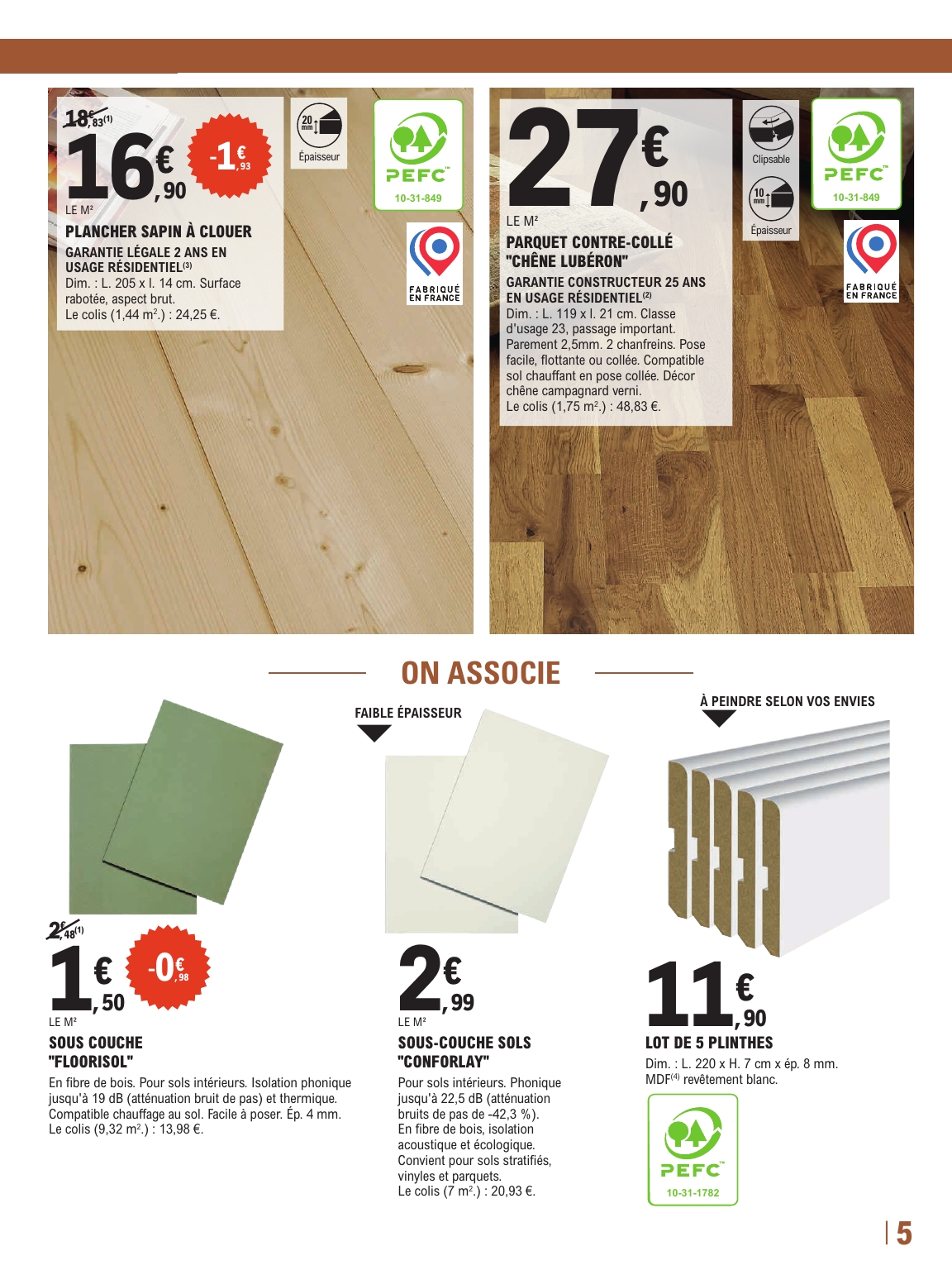e-leclerc - Catalogue E.Leclerc - Brico valable du 30/12 au 17/01 - page: 5