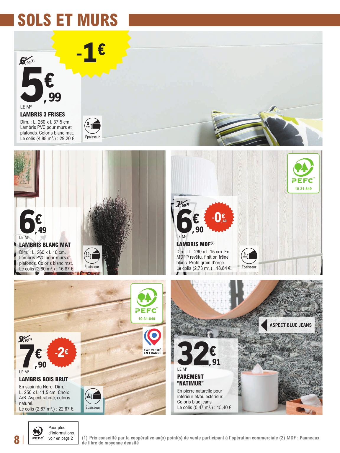 e-leclerc - Catalogue E.Leclerc - Brico valable du 30/12 au 17/01 - page: 8