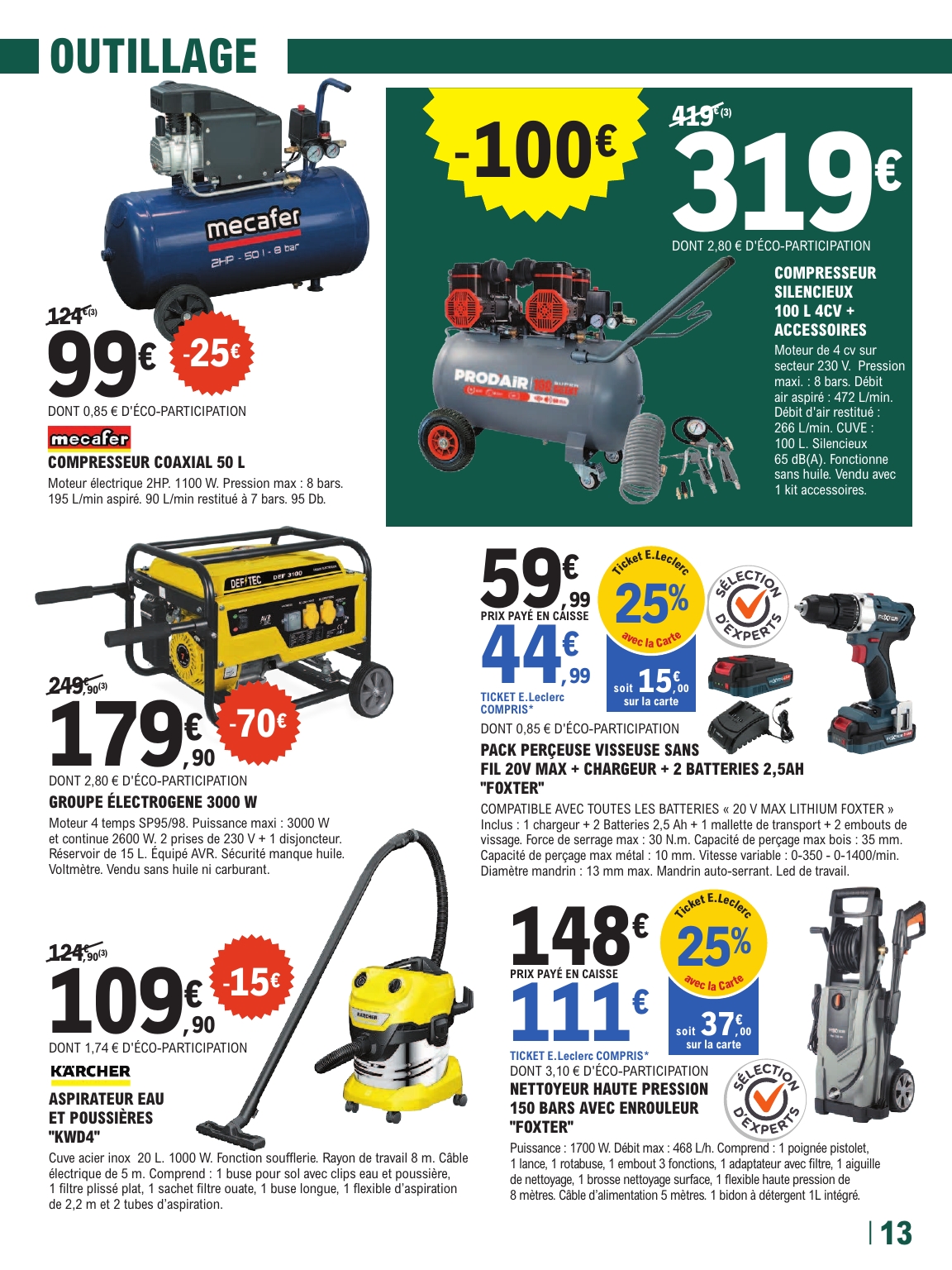 e-leclerc - Catalogue E.Leclerc - Brico valable du 30/12 au 17/01 - page: 13