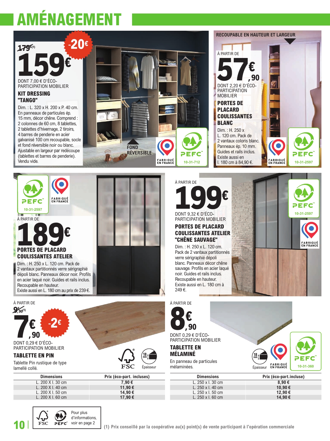 e-leclerc - Catalogue E.Leclerc - Brico valable du 30/12 au 17/01 - page: 10