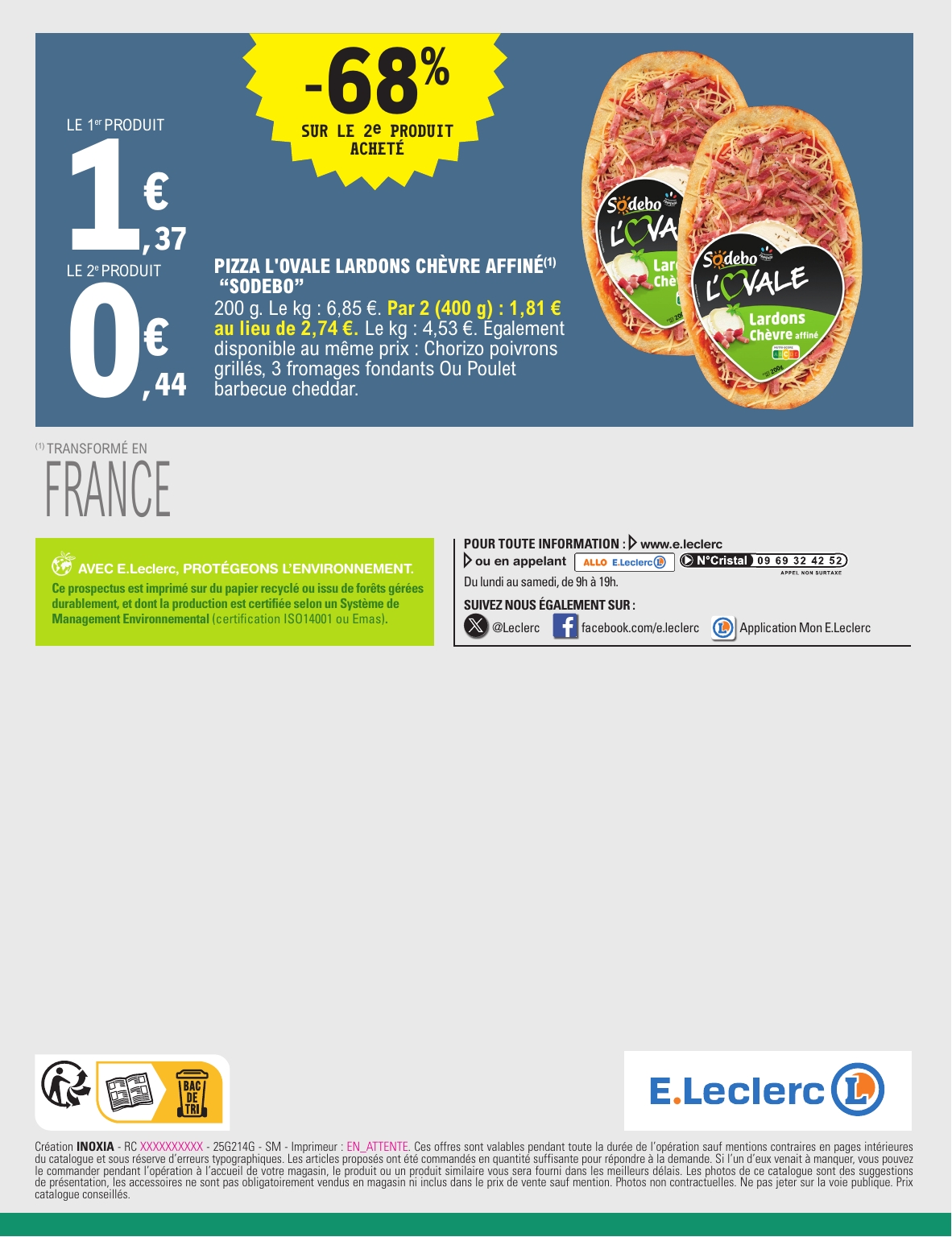 e-leclerc - Catalogue E.Leclerc valable du 30/12 au 10/01 - page: 13