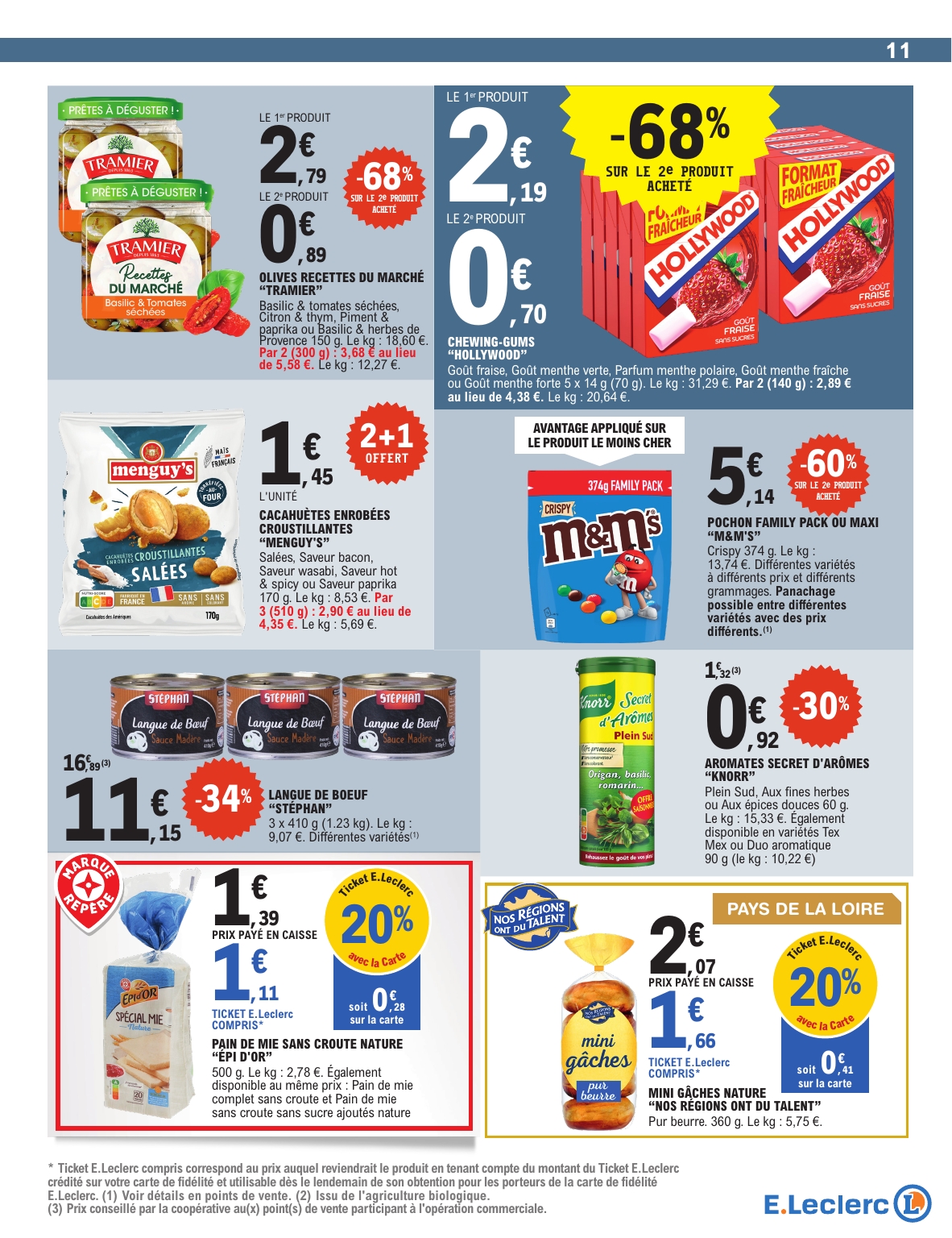 e-leclerc - Catalogue E.Leclerc valable du 30/12 au 10/01 - page: 11