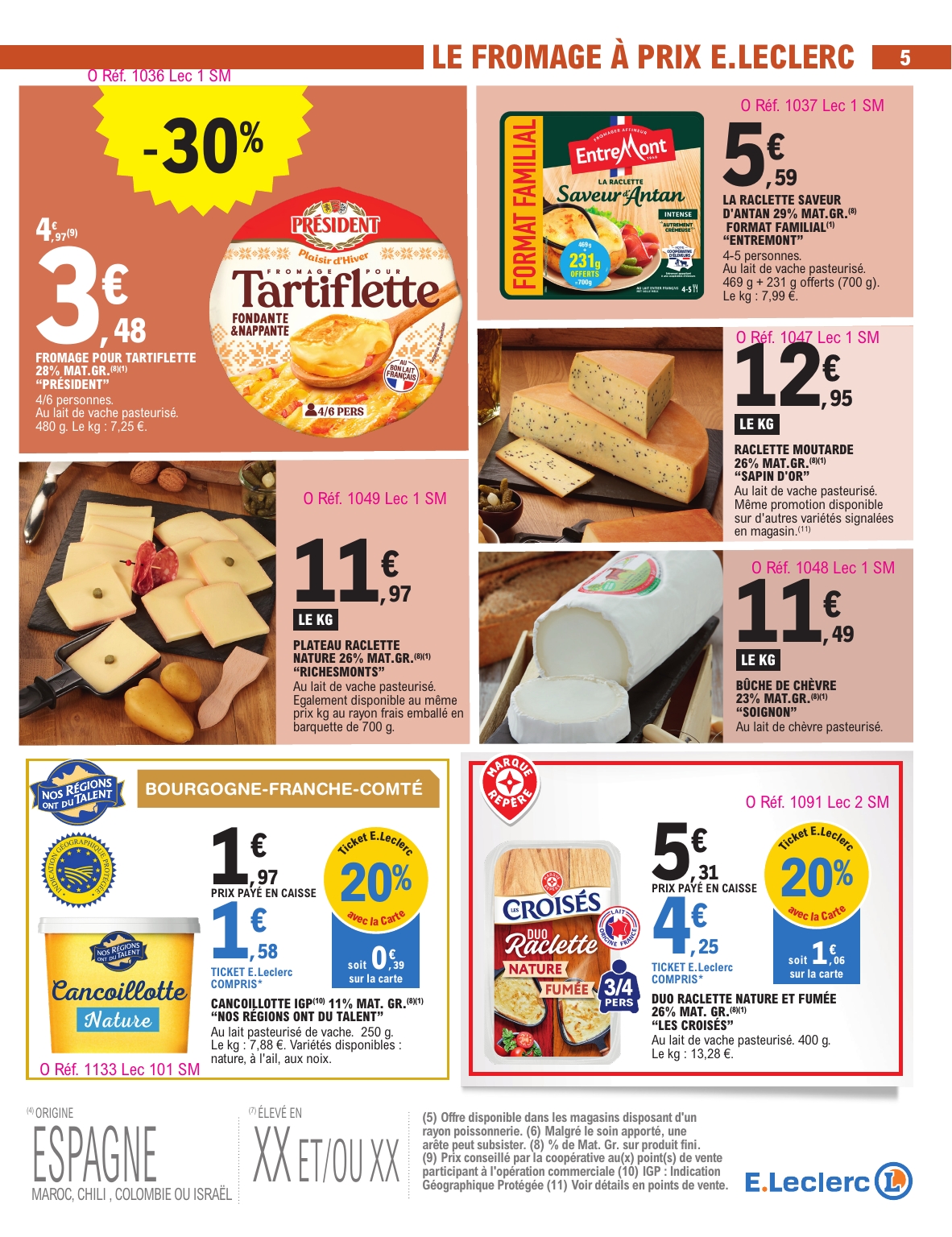 e-leclerc - Catalogue E.Leclerc valable du 30/12 au 10/01 - page: 5