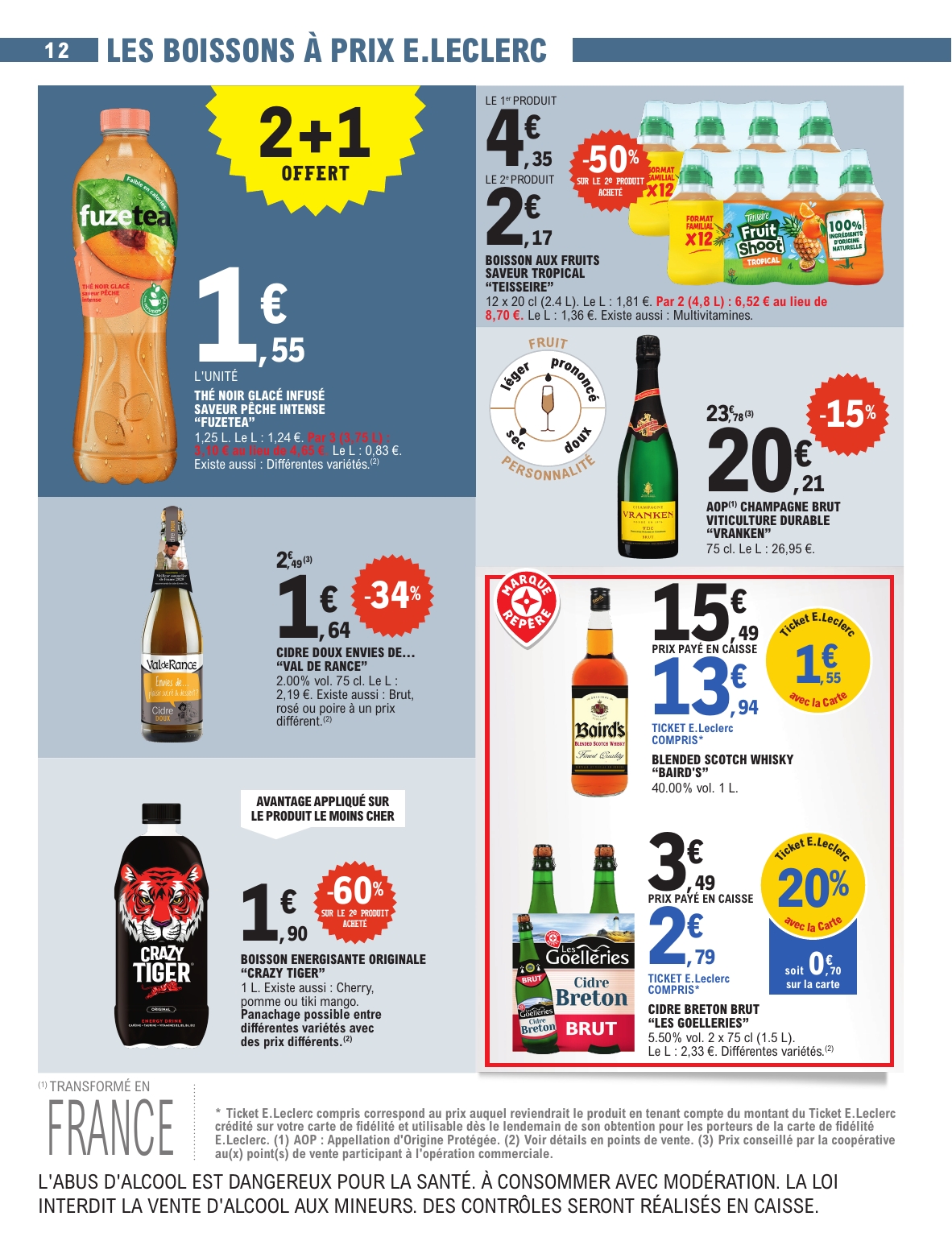 e-leclerc - Catalogue E.Leclerc valable du 30/12 au 10/01 - page: 12