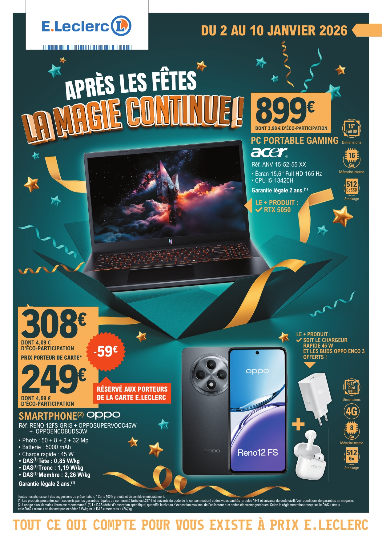 e-leclerc - Catalogue E.Leclerc - Etrennes valable du 02/01 au 10/01