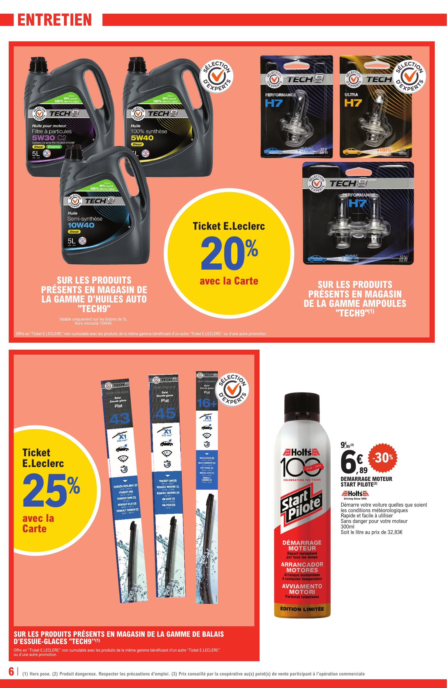 e-leclerc - Catalogue E.Leclerc - L'auto valable du 06/01 au 24/01 - page: 6