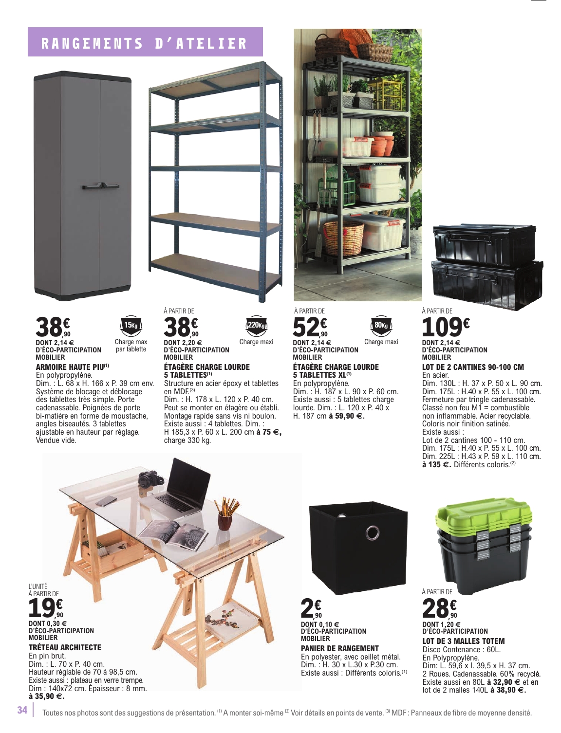 e-leclerc - Catalogue E.Leclerc - Guide 2026 valable du 06/01 au 07/02 - page: 34
