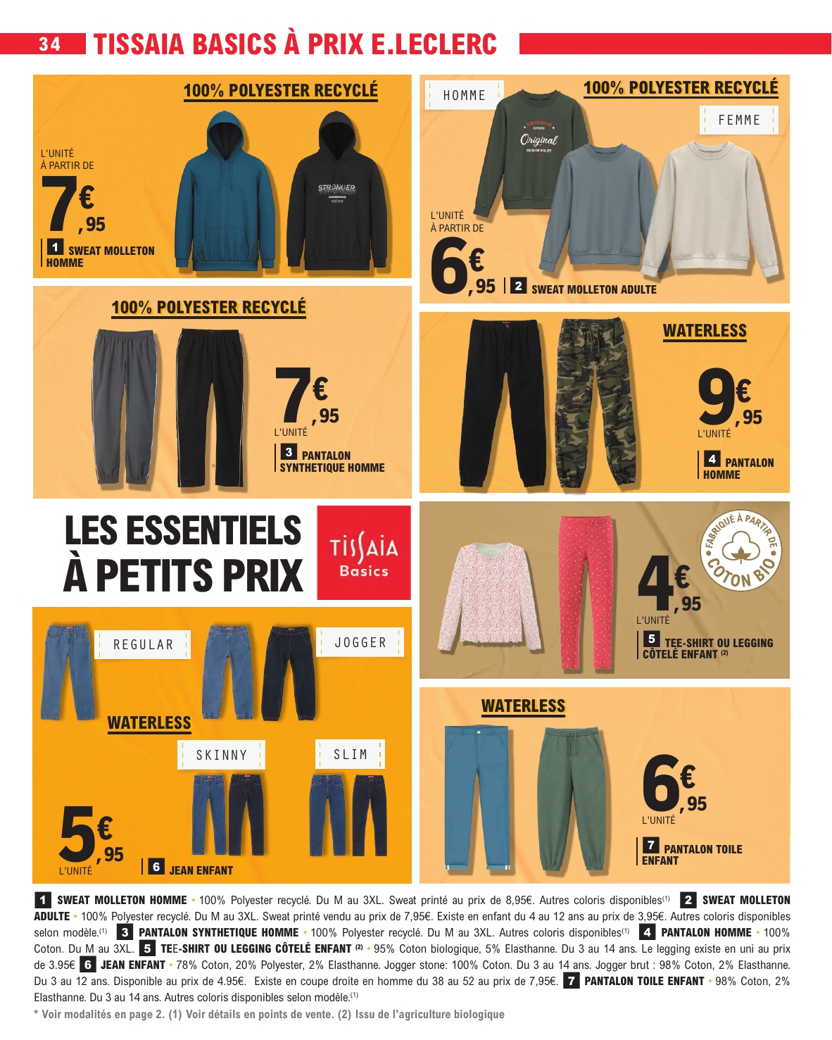 e-leclerc - Catalogue E.Leclerc valable du 06/01 au 17/01 - page: 34