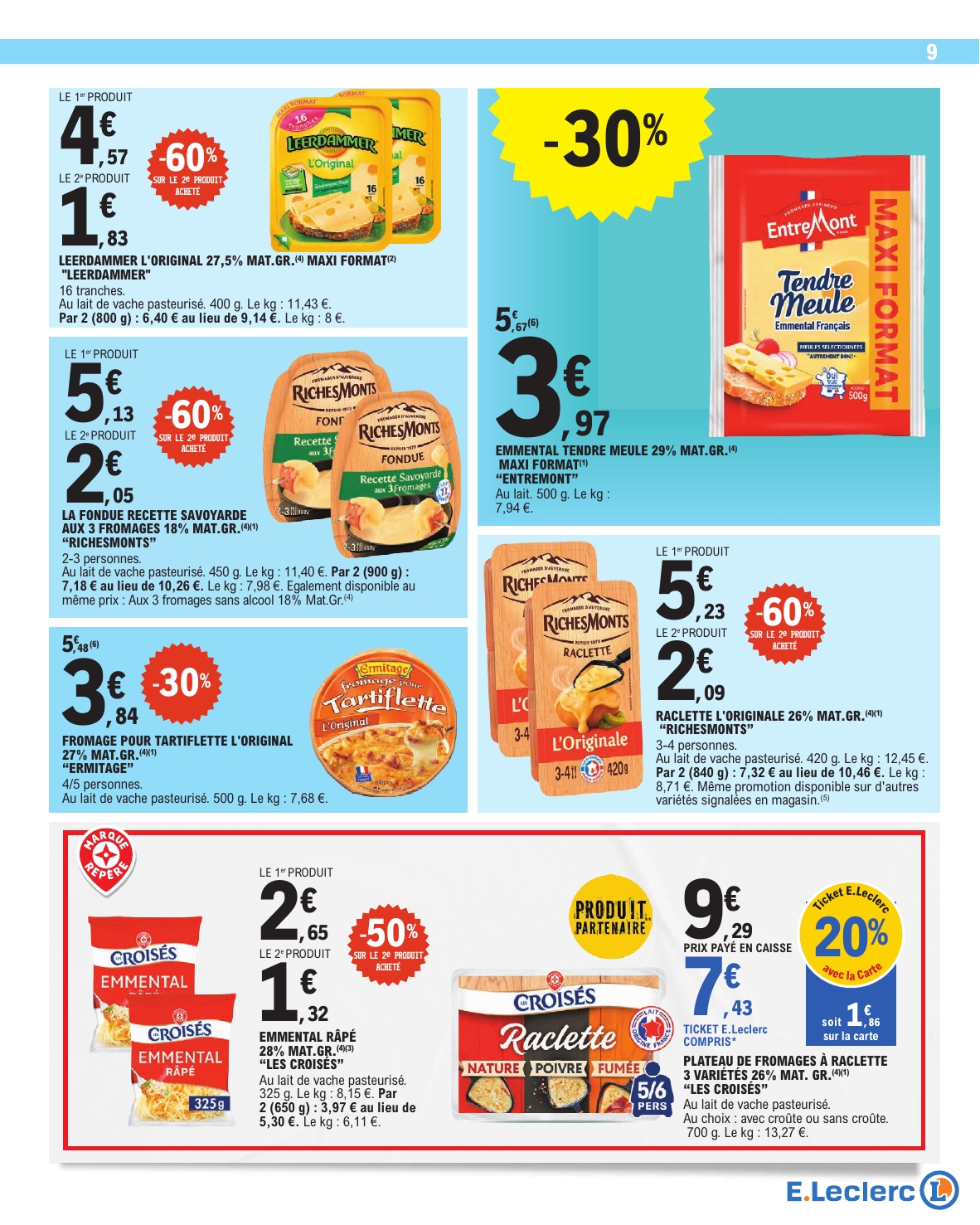 e-leclerc - Catalogue E.Leclerc valable du 06/01 au 17/01 - page: 9