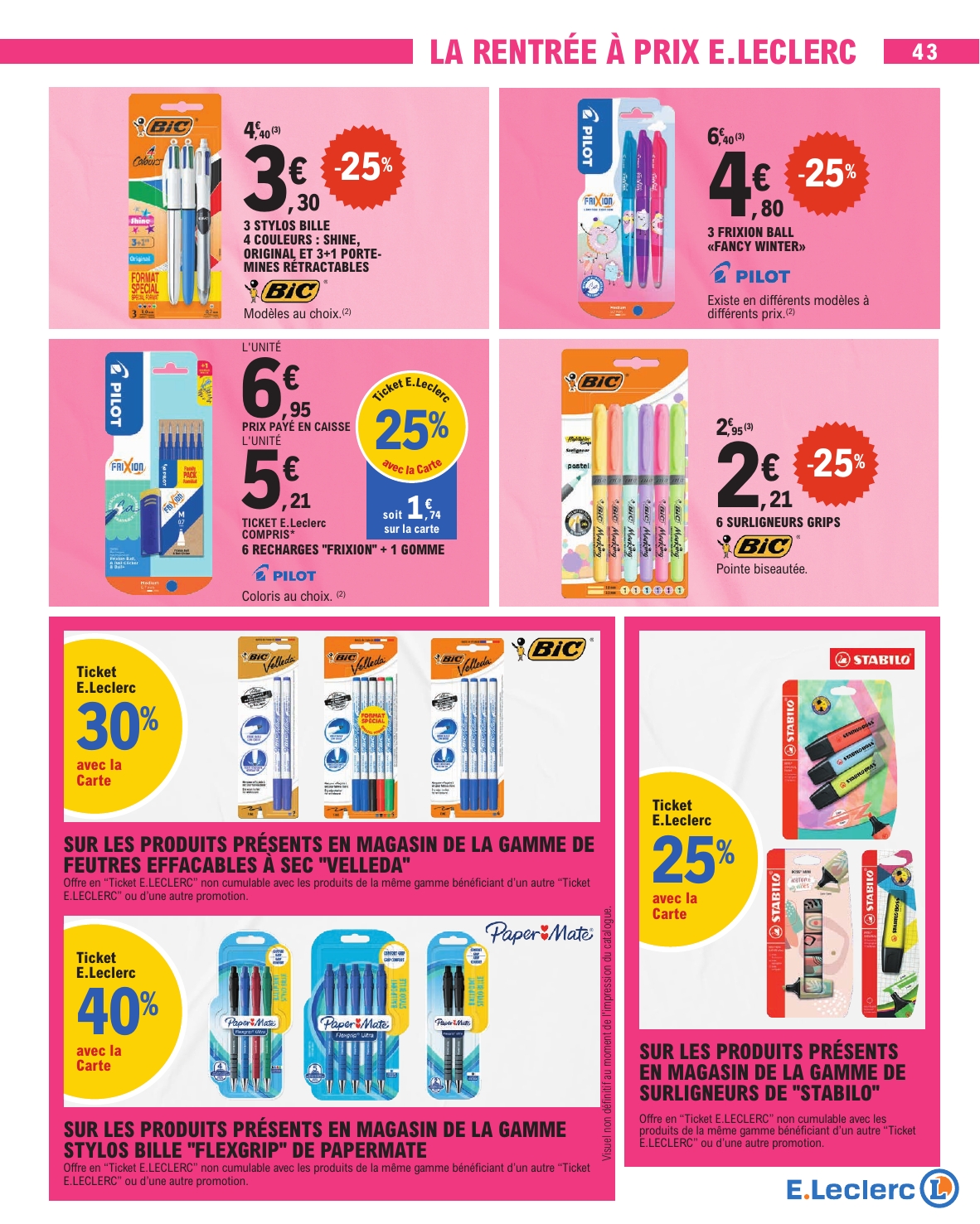 e-leclerc - Catalogue E.Leclerc valable du 06/01 au 17/01 - page: 43