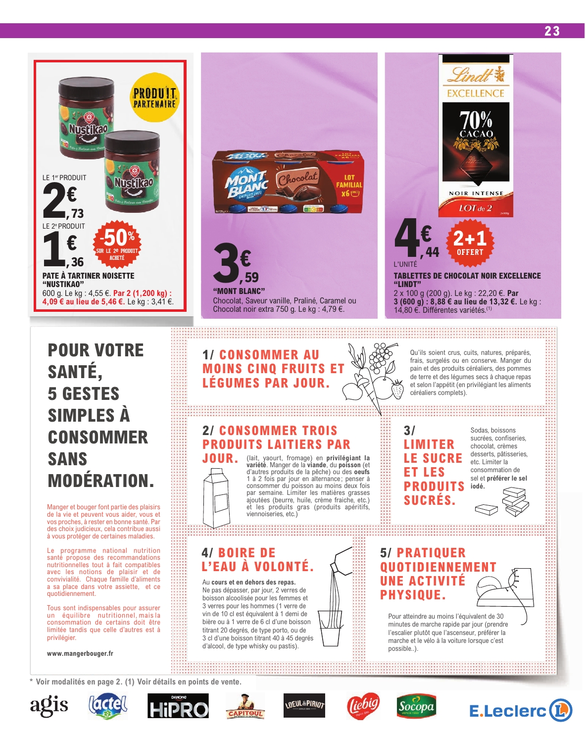 e-leclerc - Catalogue E.Leclerc valable du 06/01 au 17/01 - page: 23