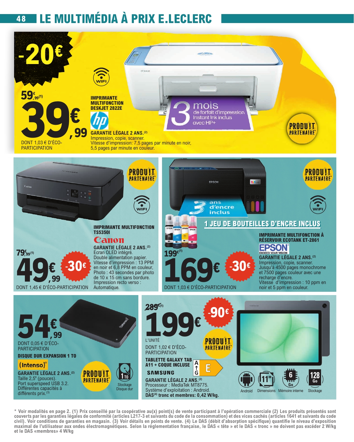 e-leclerc - Catalogue E.Leclerc valable du 06/01 au 17/01 - page: 48