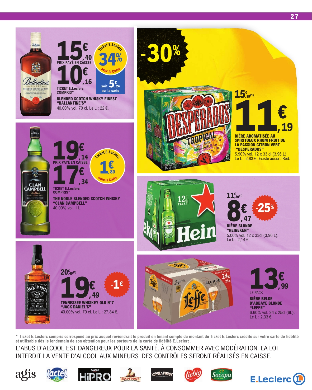 e-leclerc - Catalogue E.Leclerc valable du 06/01 au 17/01 - page: 27