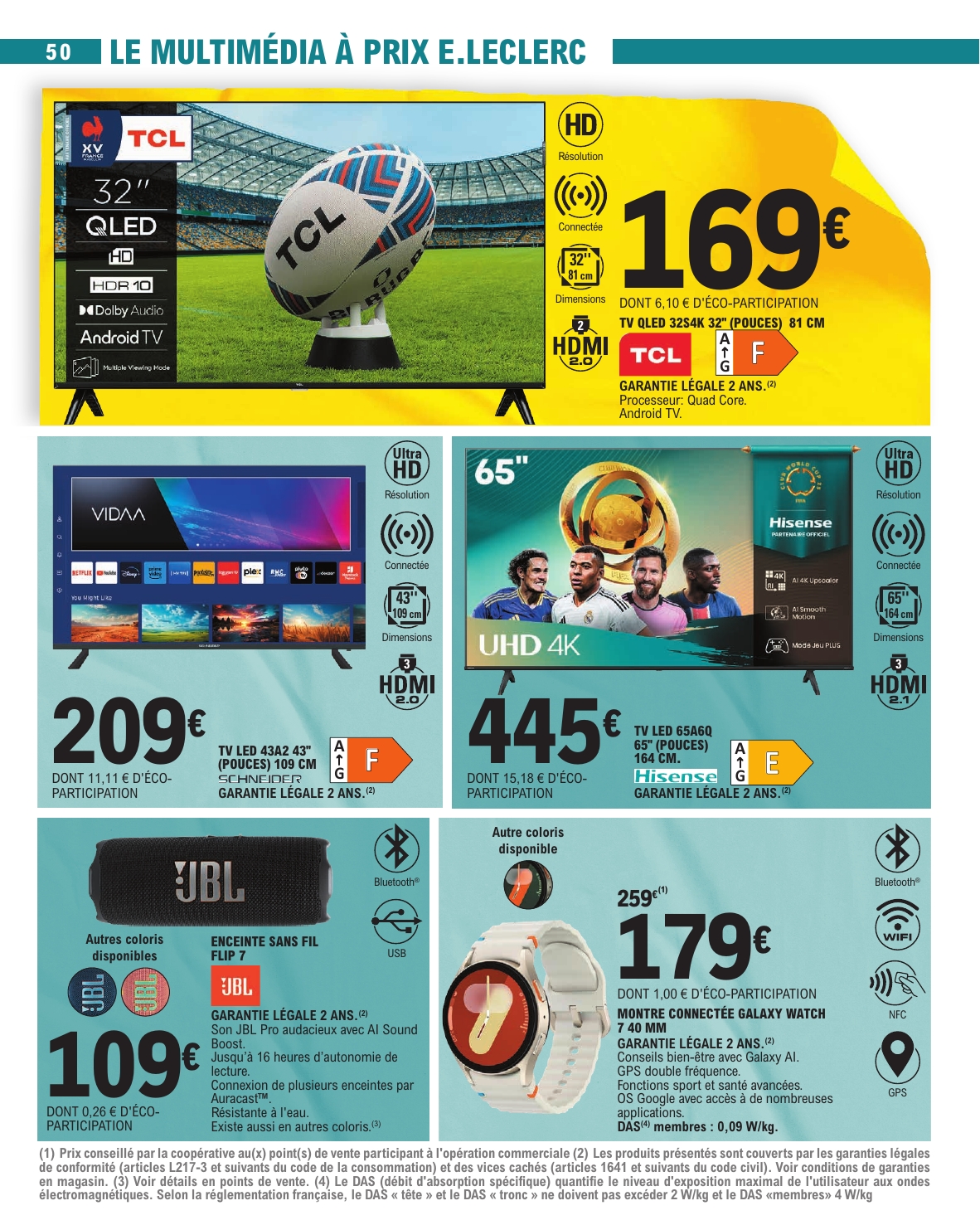 e-leclerc - Catalogue E.Leclerc valable du 06/01 au 17/01 - page: 50