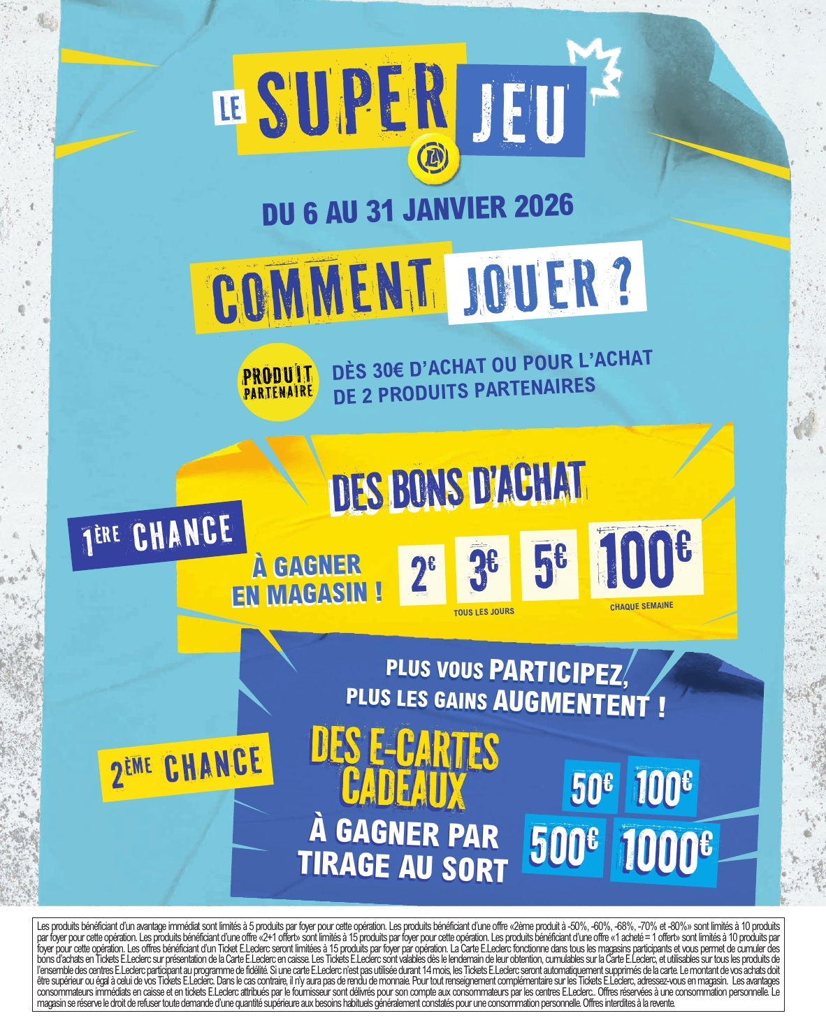 e-leclerc - Catalogue E.Leclerc valable du 06/01 au 17/01 - page: 2