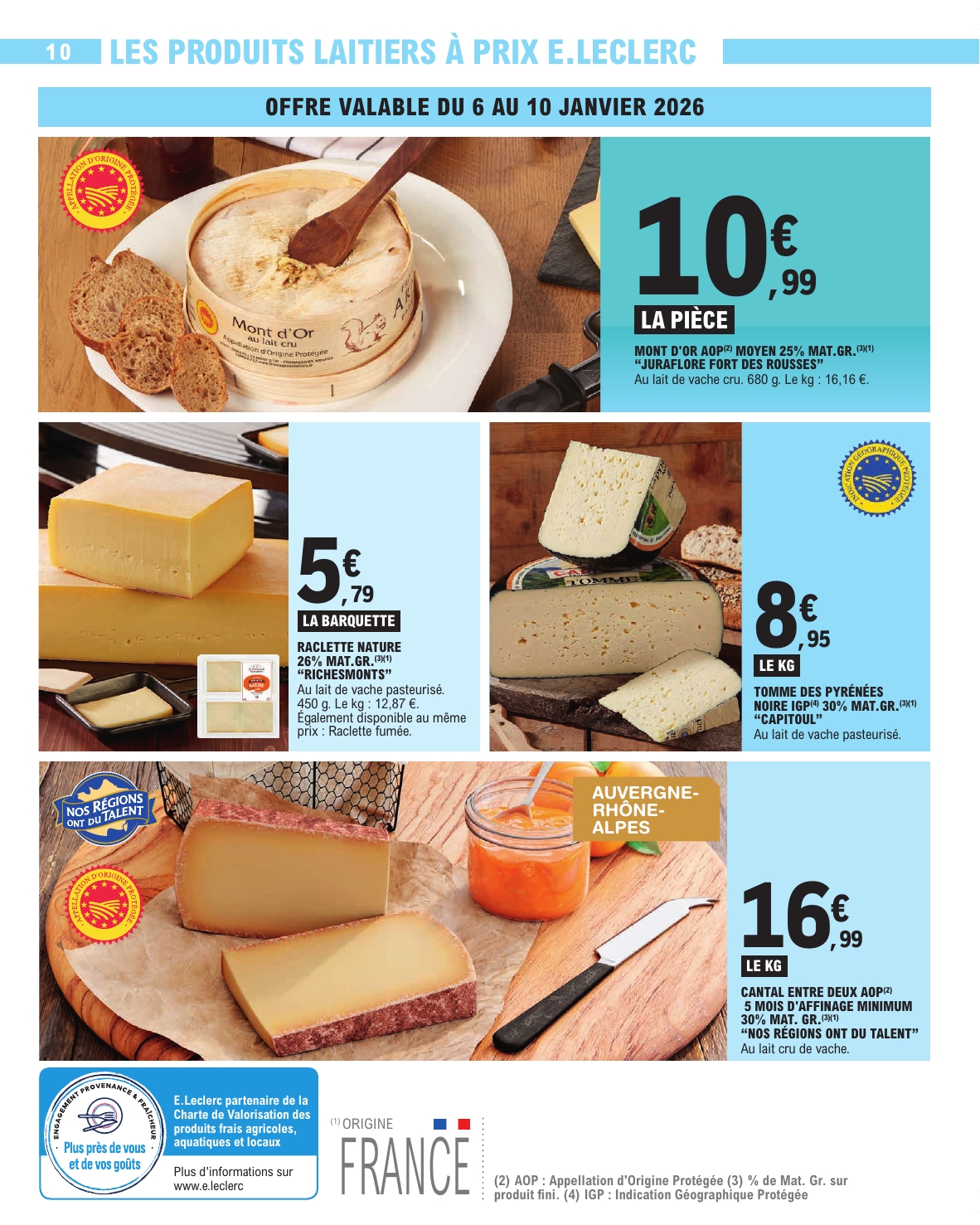 e-leclerc - Catalogue E.Leclerc valable du 06/01 au 17/01 - page: 10