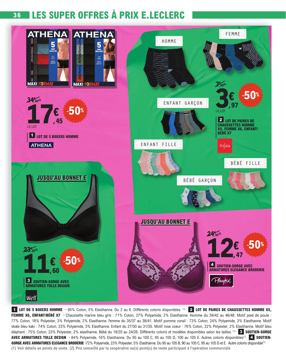 e-leclerc - Catalogue E.Leclerc valable du 06/01 au 17/01 - page: 36