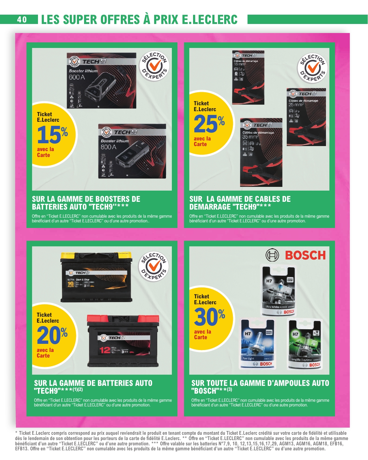 e-leclerc - Catalogue E.Leclerc valable du 06/01 au 17/01 - page: 40