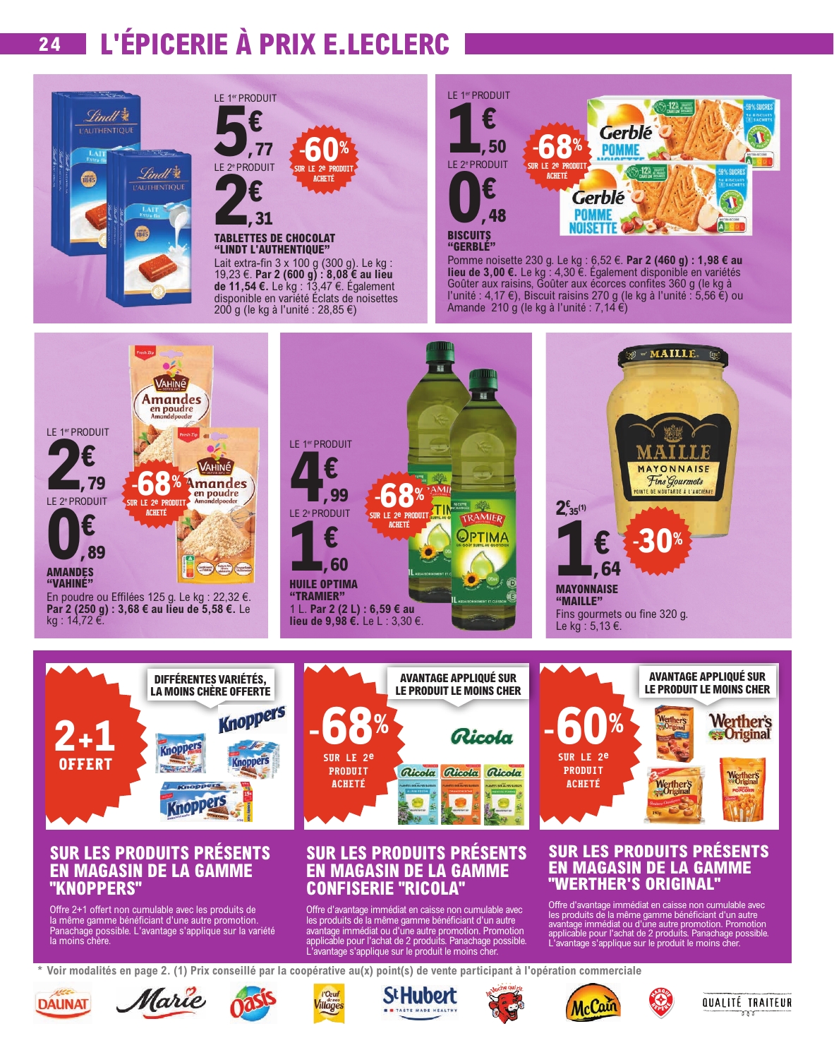 e-leclerc - Catalogue E.Leclerc valable du 06/01 au 17/01 - page: 24