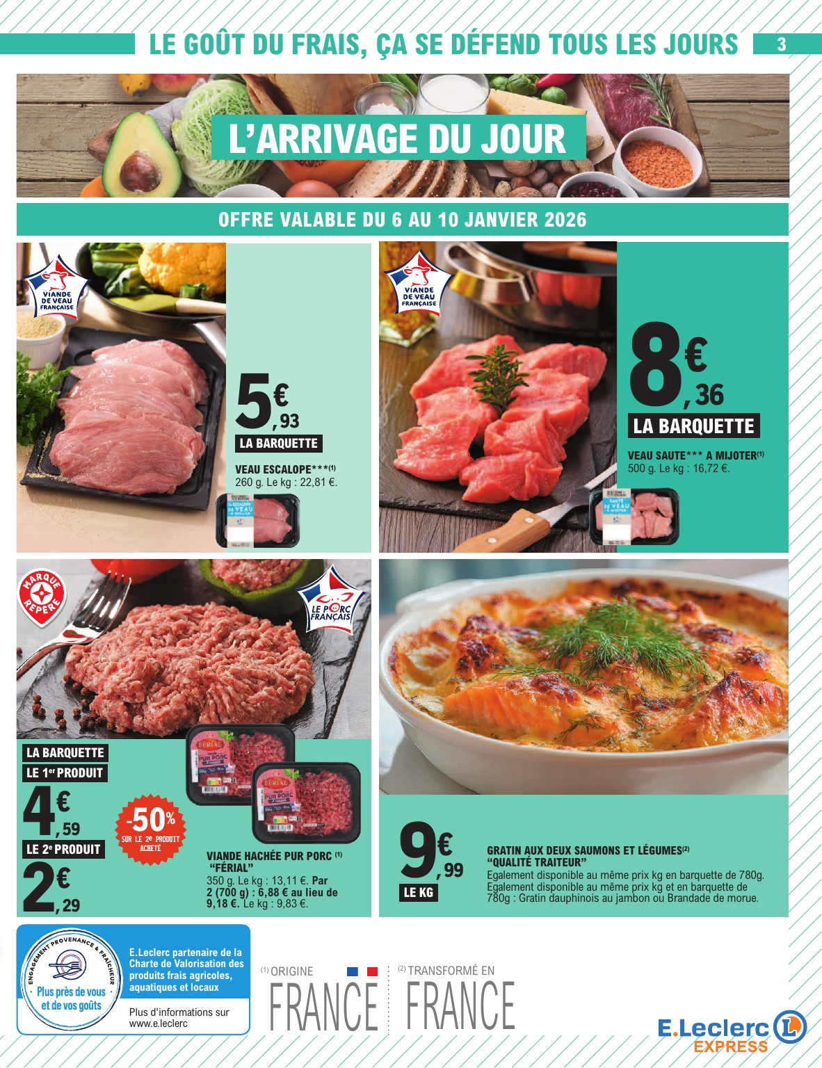 e-leclerc - Catalogue E.Leclerc - Express valable du 06/01 au 17/01 - page: 3