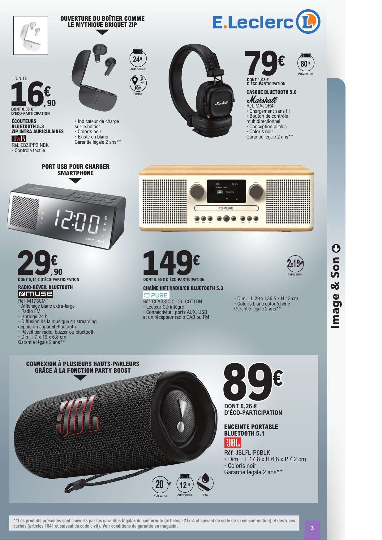 e-leclerc - Catalogue E.Leclerc - Bons Plans valable du 06/01 au 17/01 - page: 3
