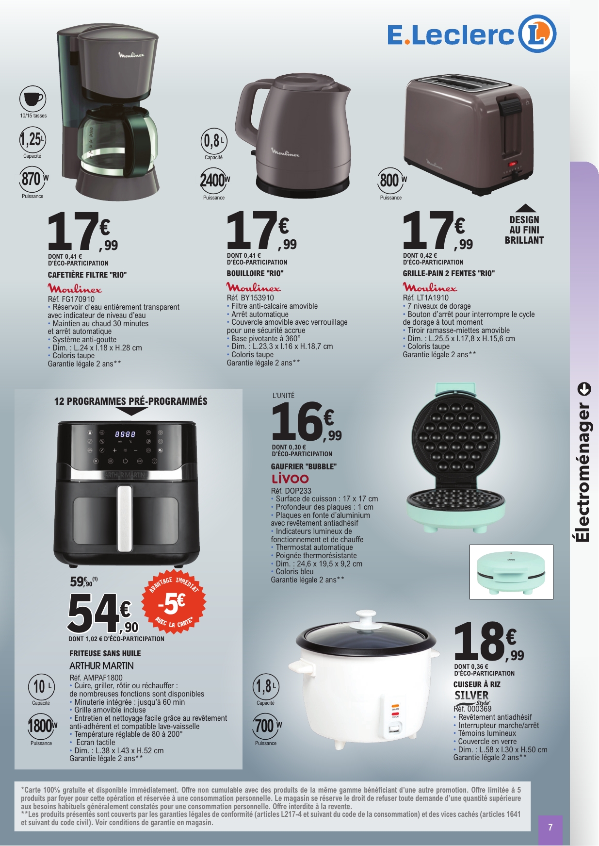 e-leclerc - Catalogue E.Leclerc - Bons Plans valable du 06/01 au 17/01 - page: 7