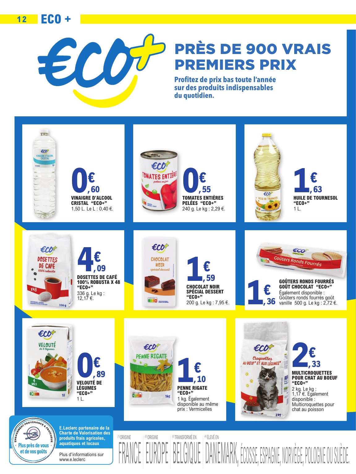 e-leclerc - Catalogue E.Leclerc - Petits Prix valable du 13/01 au 24/01 - page: 12