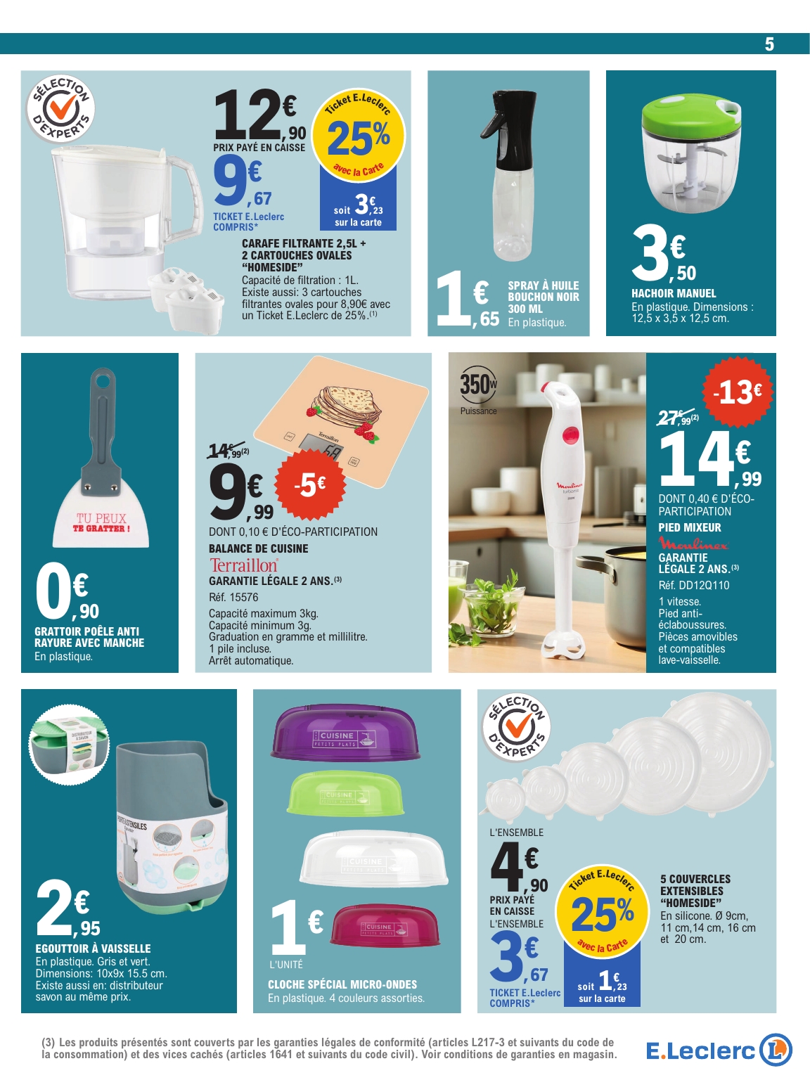 e-leclerc - Catalogue E.Leclerc - Petits Prix valable du 13/01 au 24/01 - page: 5