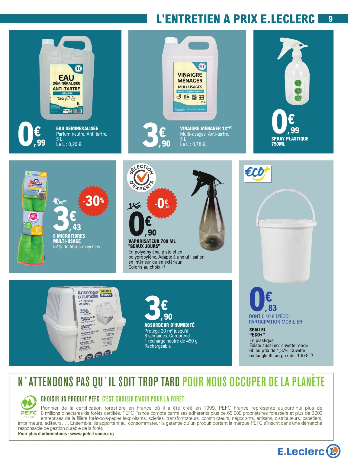 e-leclerc - Catalogue E.Leclerc - Petits Prix valable du 13/01 au 24/01 - page: 9