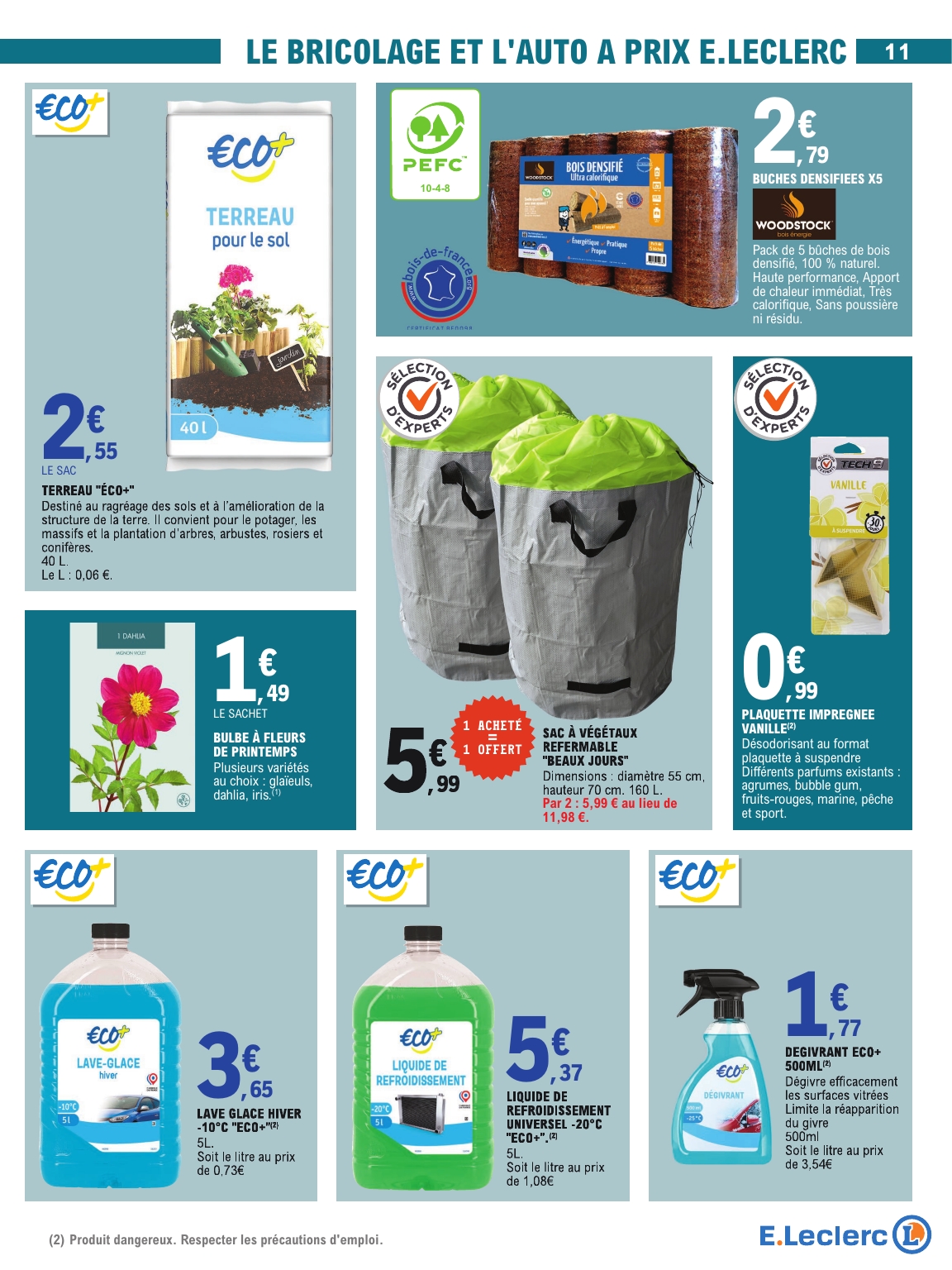 e-leclerc - Catalogue E.Leclerc - Petits Prix valable du 13/01 au 24/01 - page: 11