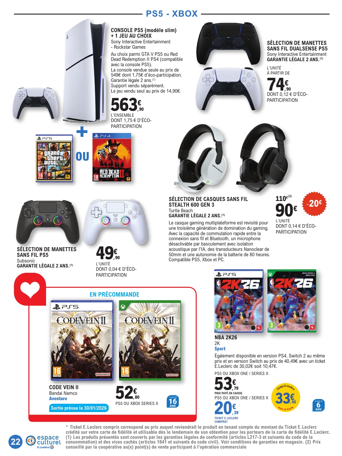 e-leclerc - Catalogue E.Leclerc - Hiver valable du 13/01 au 31/01 - page: 22