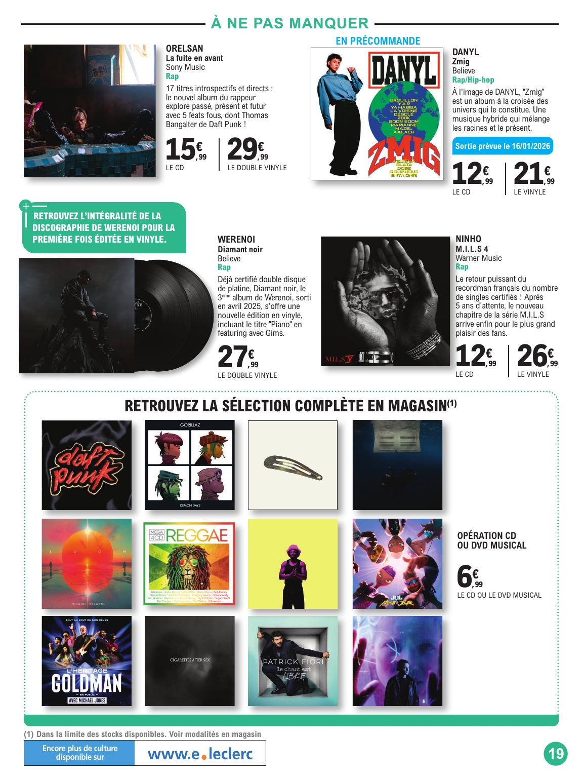 e-leclerc - Catalogue E.Leclerc - Hiver valable du 13/01 au 31/01 - page: 19