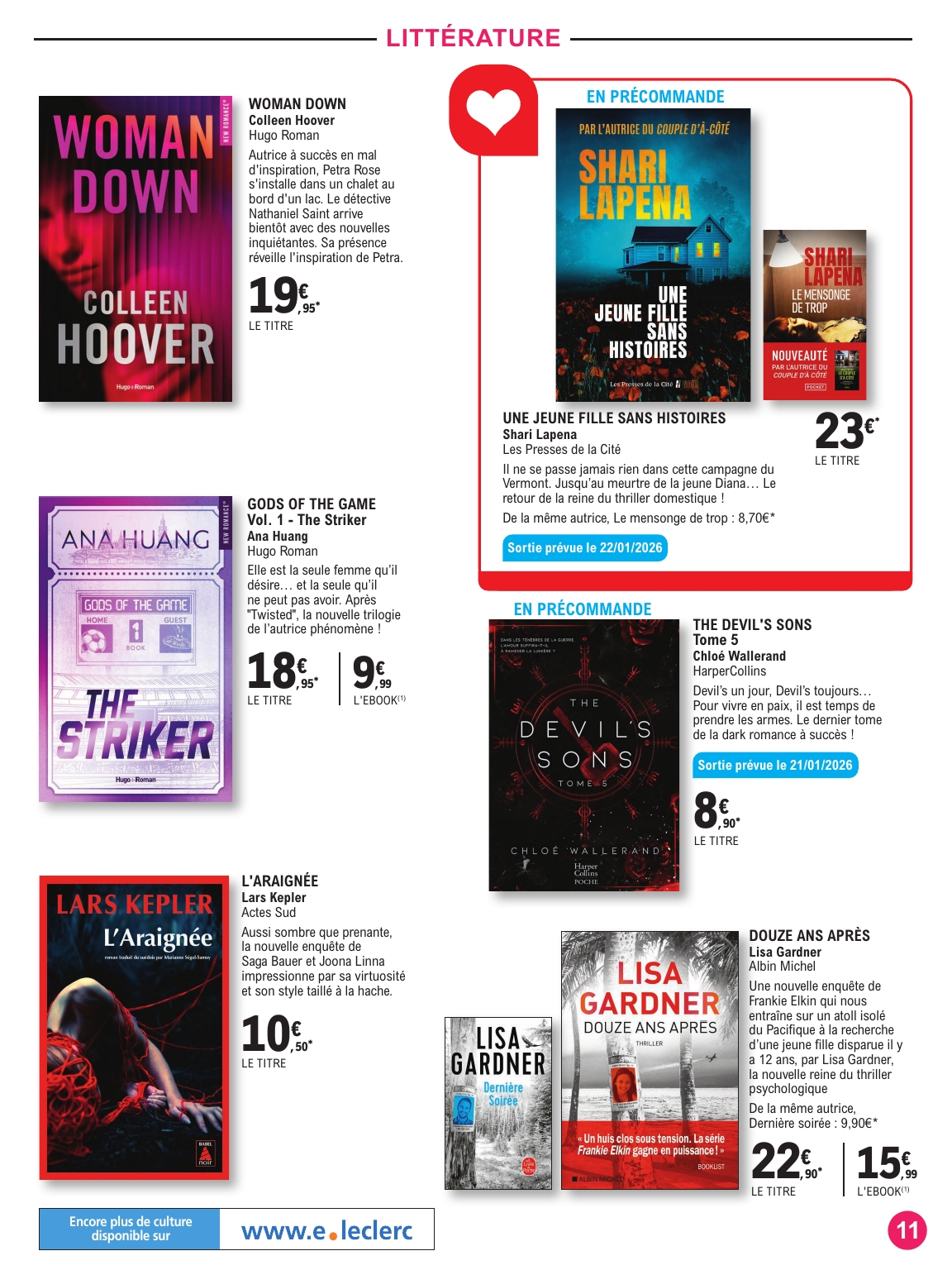 e-leclerc - Catalogue E.Leclerc - Hiver valable du 13/01 au 31/01 - page: 11