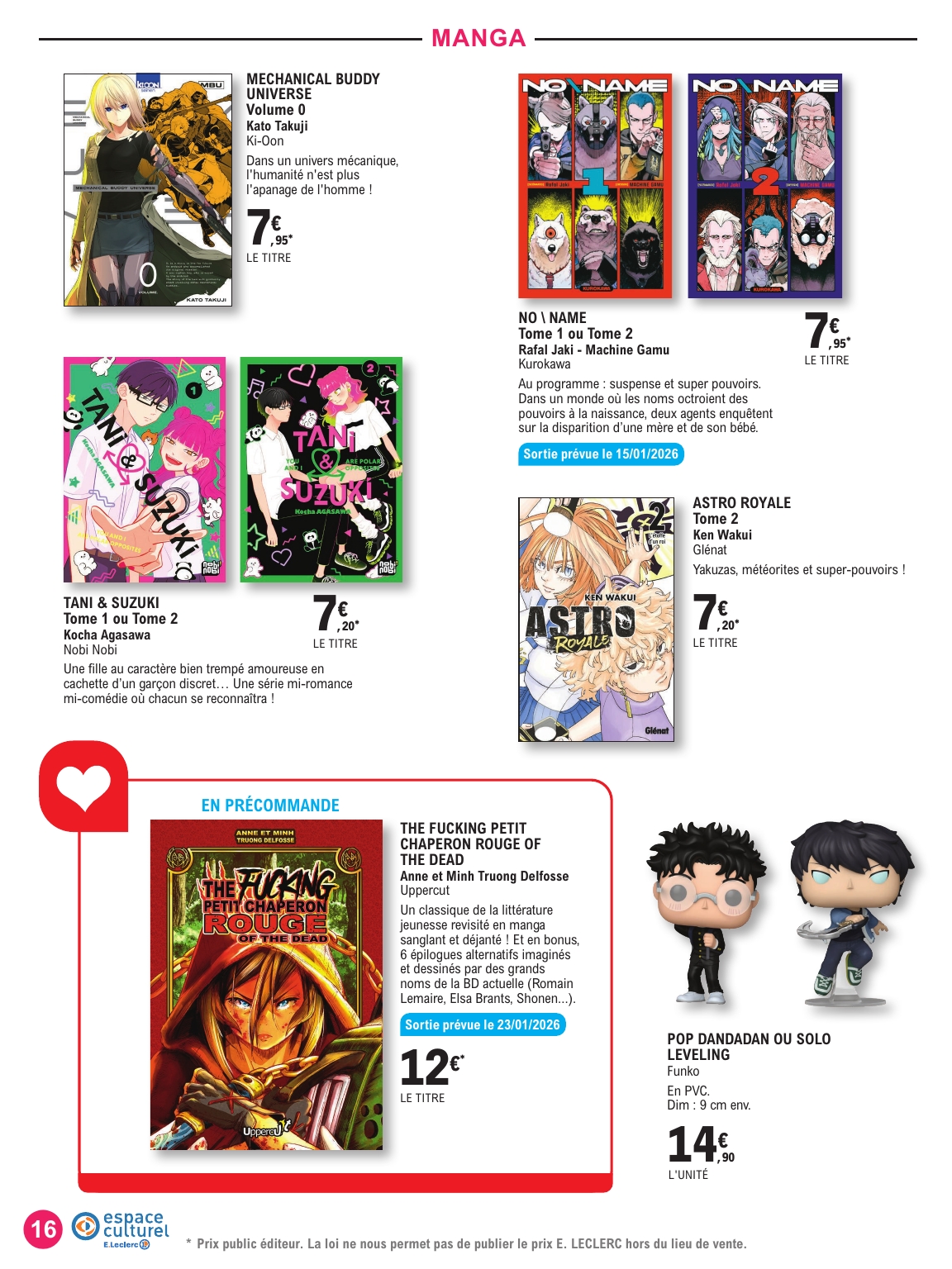 e-leclerc - Catalogue E.Leclerc - Hiver valable du 13/01 au 31/01 - page: 16