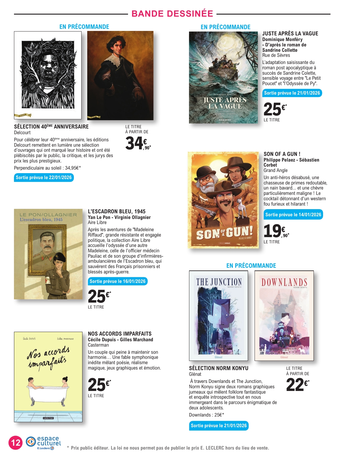 e-leclerc - Catalogue E.Leclerc - Hiver valable du 13/01 au 31/01 - page: 12