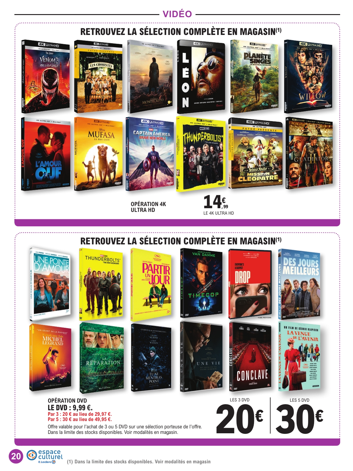 e-leclerc - Catalogue E.Leclerc - Hiver valable du 13/01 au 31/01 - page: 20