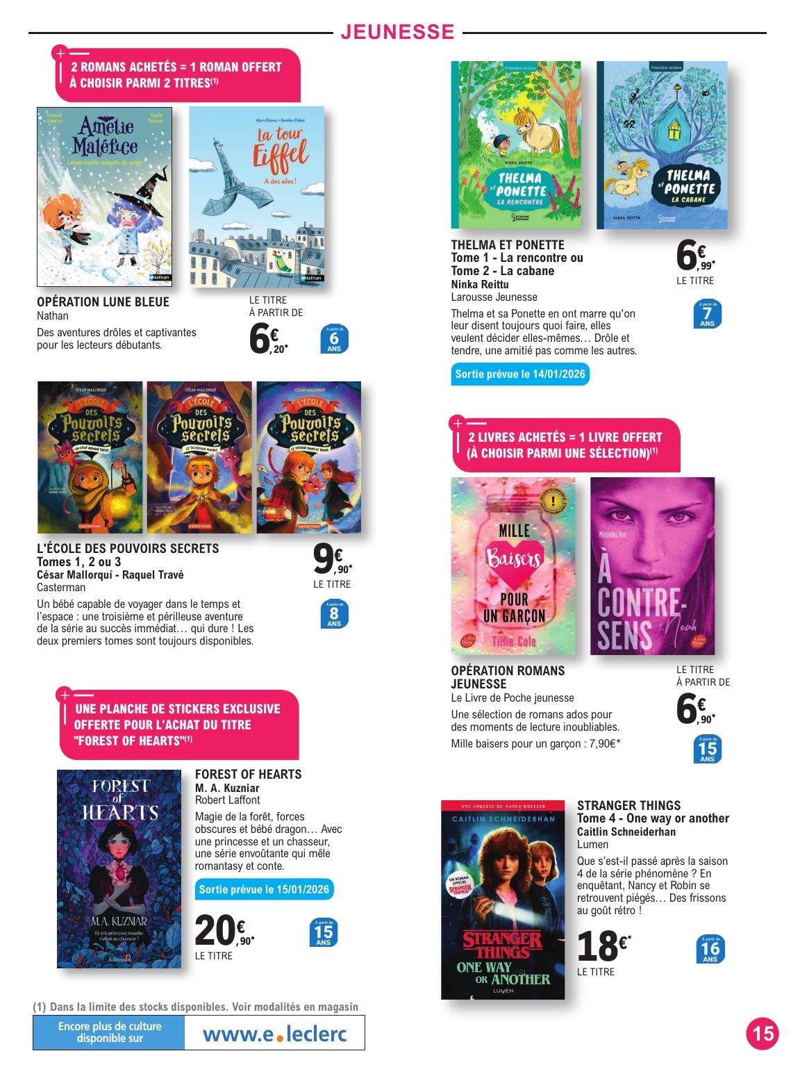 e-leclerc - Catalogue E.Leclerc - Hiver valable du 13/01 au 31/01 - page: 15