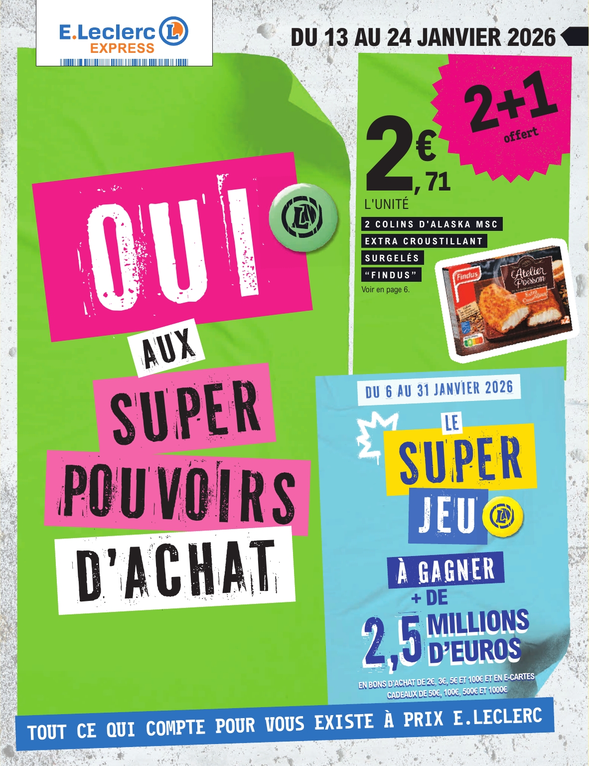 e-leclerc - Catalogue E.Leclerc - Express valable du 13/01 au 24/01