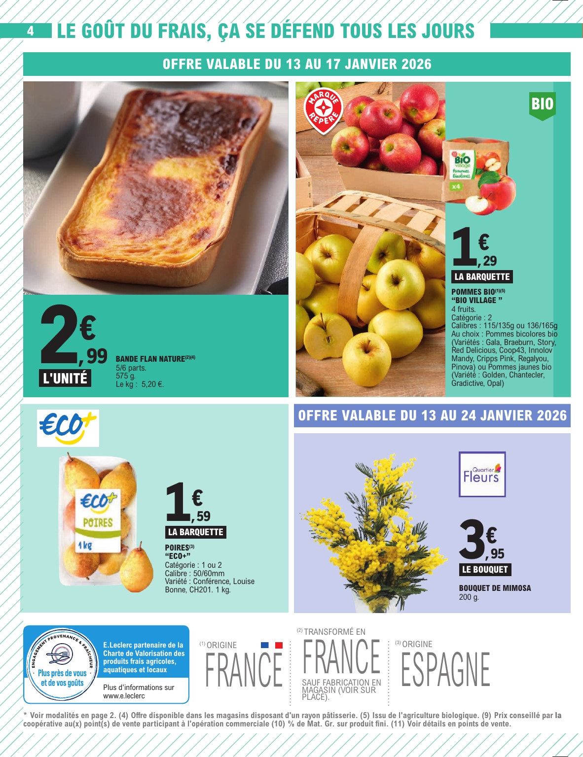 e-leclerc - Catalogue E.Leclerc - Express valable du 13/01 au 24/01 - page: 4