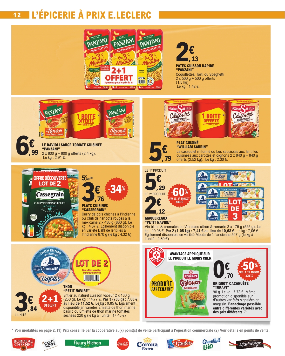 e-leclerc - Catalogue E.Leclerc valable du 13/01 au 24/01 - page: 12