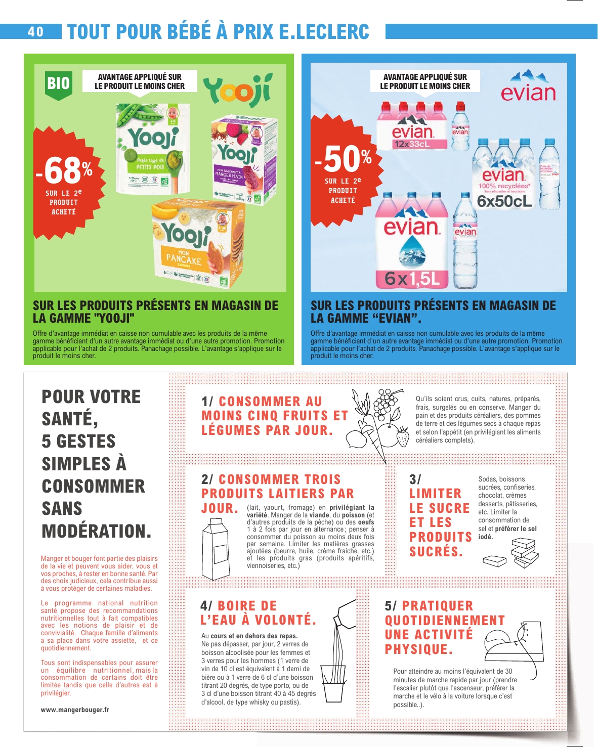 e-leclerc - Catalogue E.Leclerc valable du 13/01 au 24/01 - page: 40