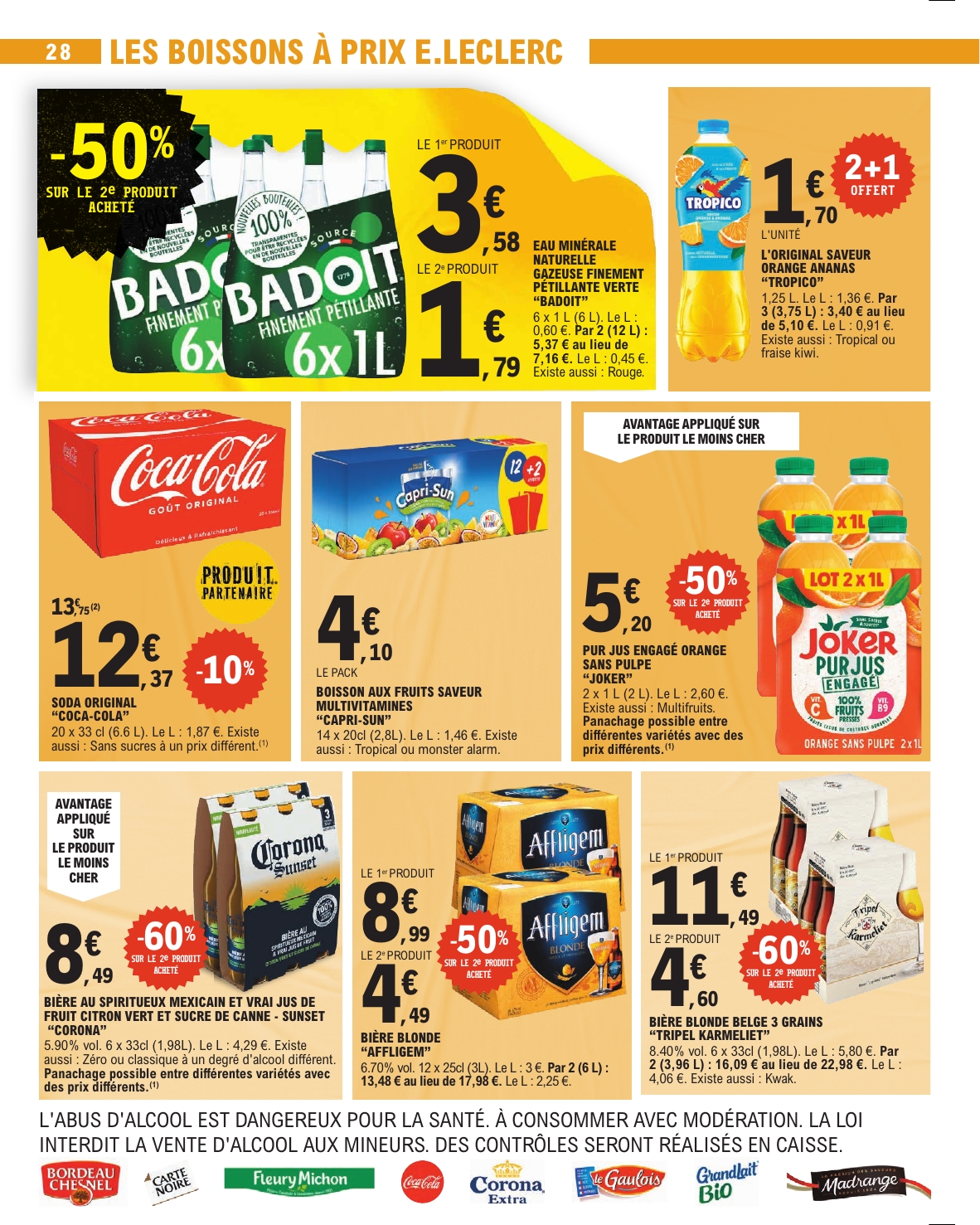 e-leclerc - Catalogue E.Leclerc valable du 13/01 au 24/01 - page: 28