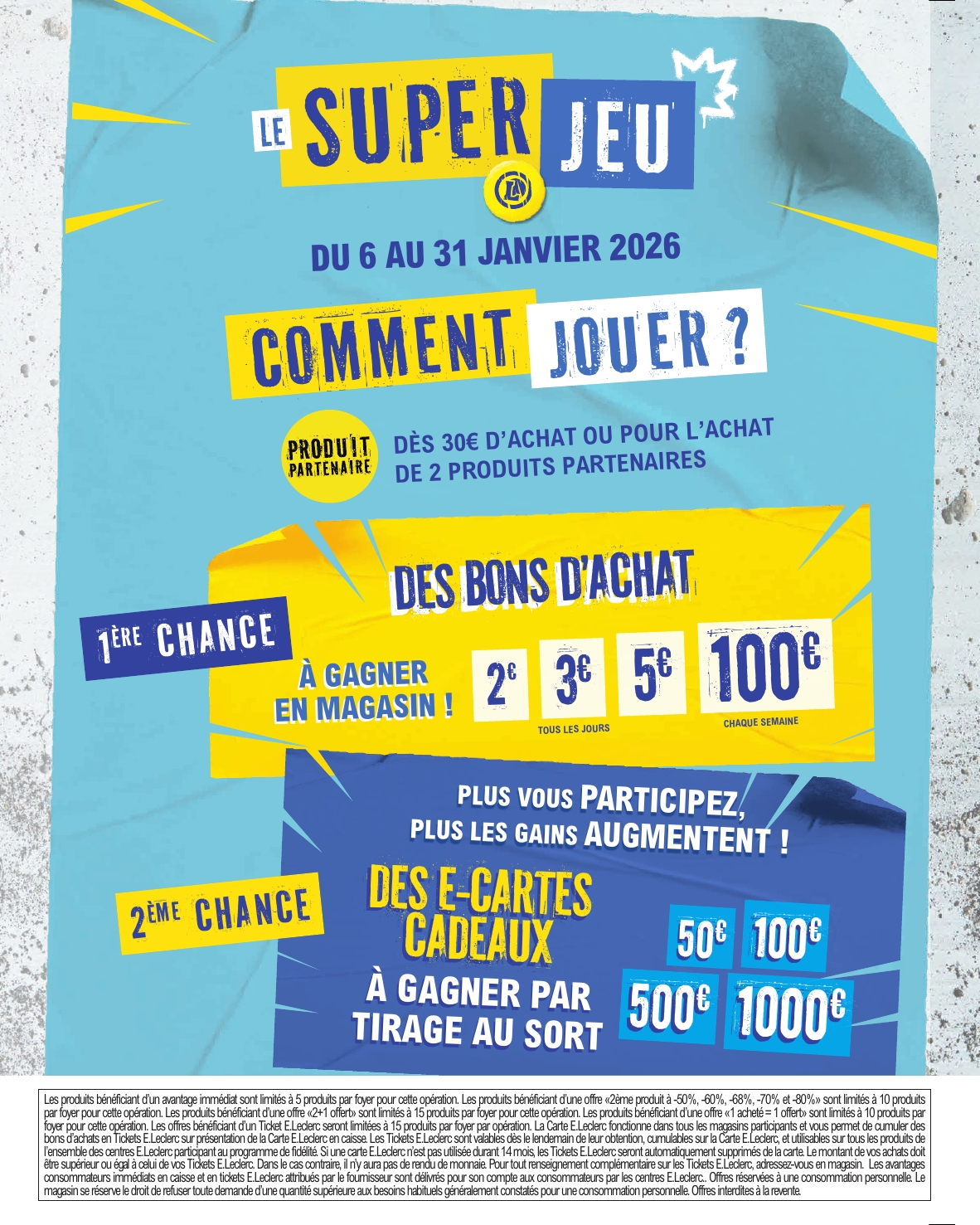 e-leclerc - Catalogue E.Leclerc valable du 13/01 au 24/01 - page: 2